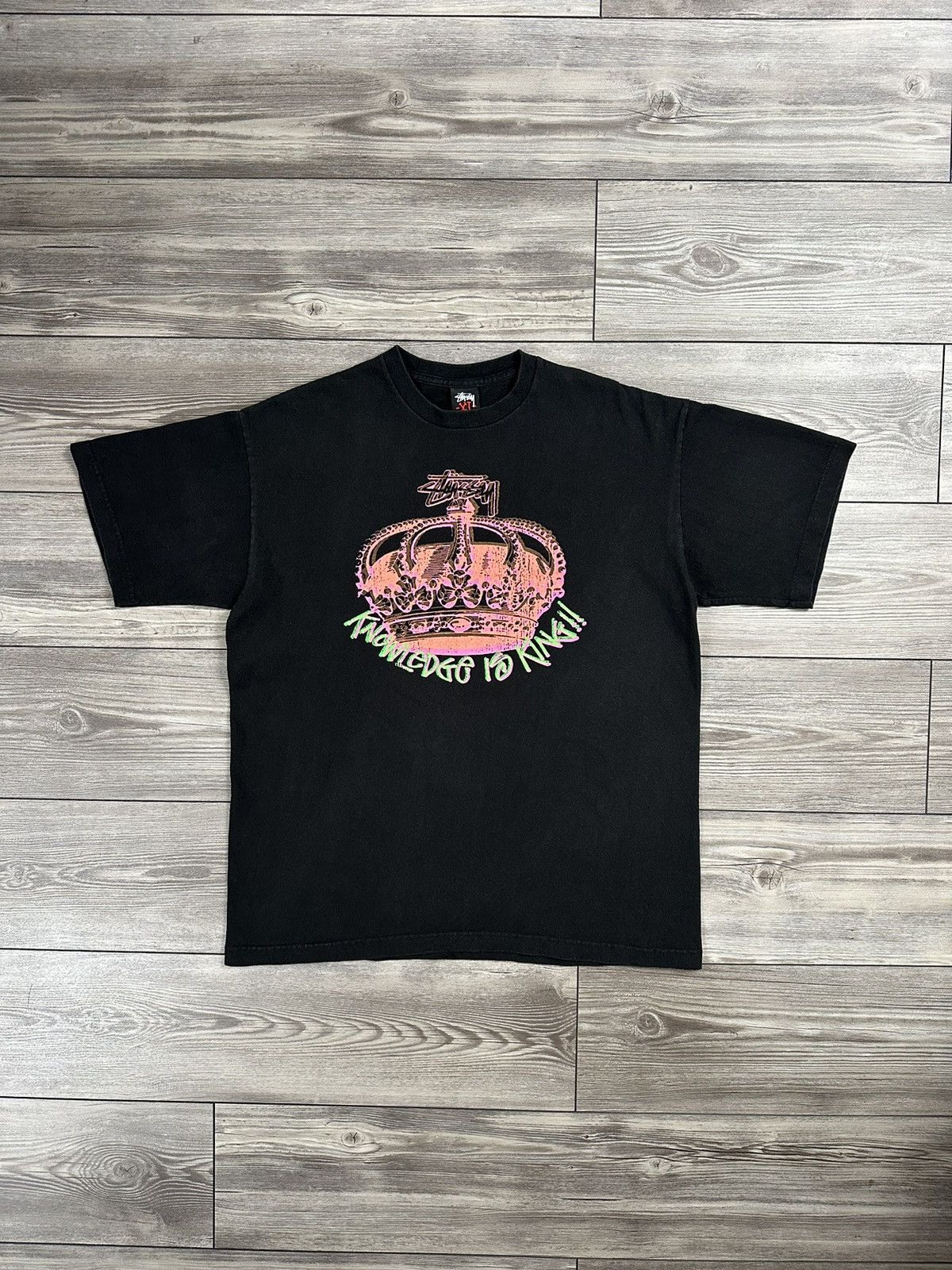 Stussy Stussy Pope Gold Is Still Dope T-Shirt | Grailed