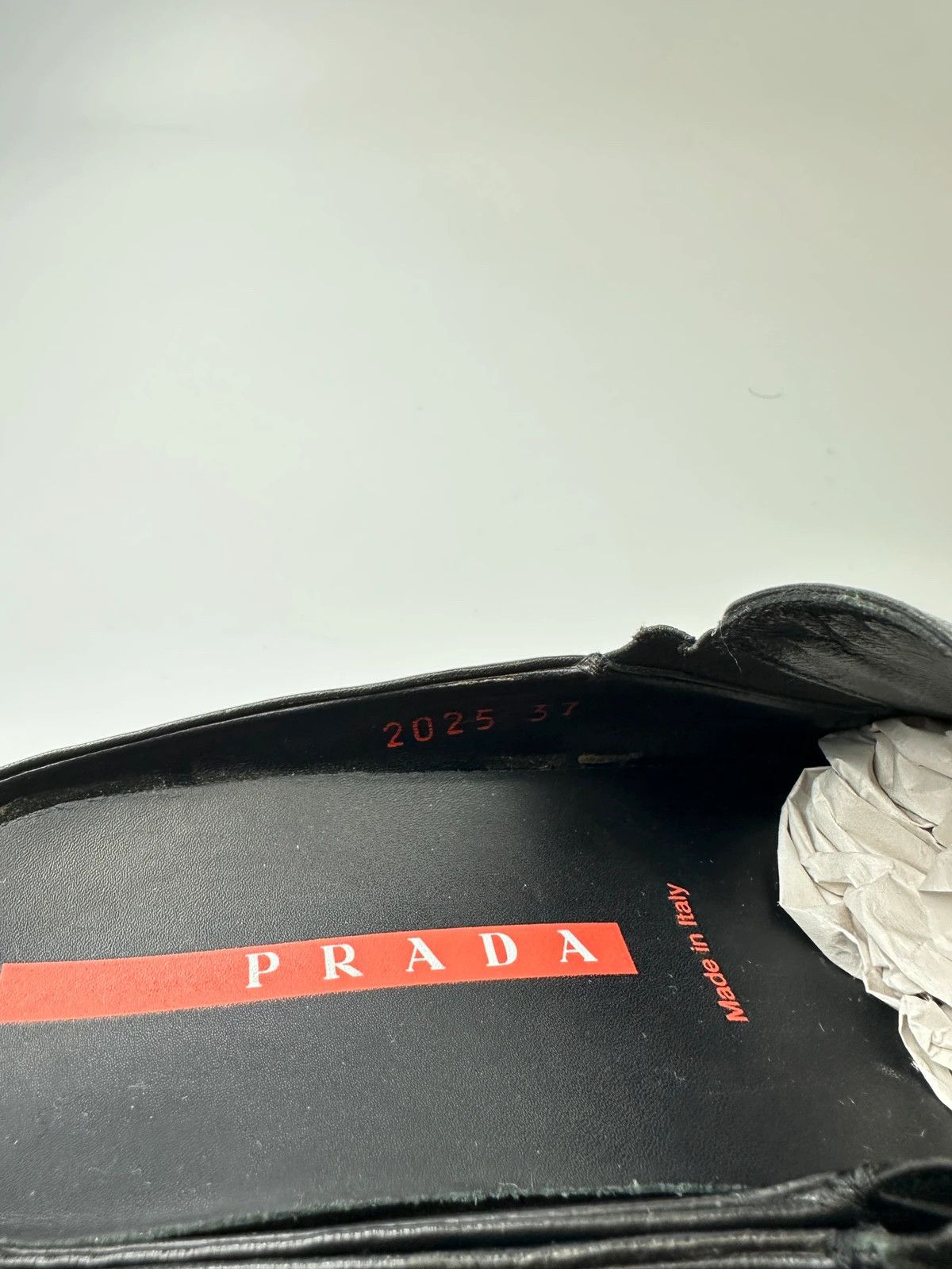 Prada Prada Sport SS99 Black Leather Mules Shoes Size US 6 / IT 36 - 9 Thumbnail