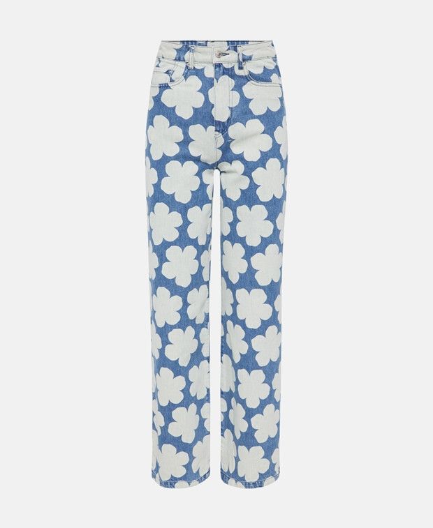 Kenzo Ayame Relaxed Fit Jeans Size 25" / US 0 / IT 36 - 1 Preview