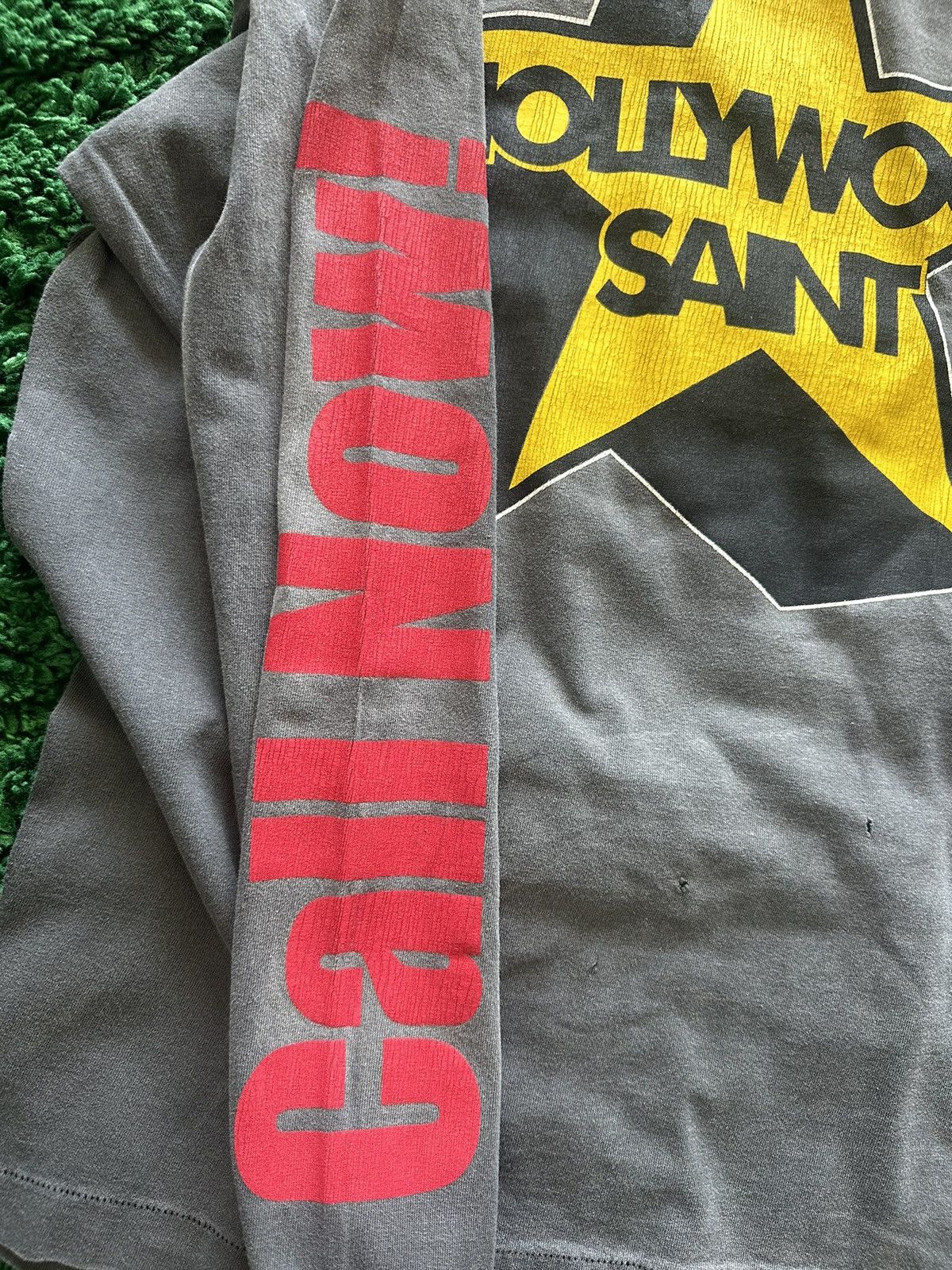 Saint Michael Saint Michael’s HOLLYWOOD SAINT Long Sleeve T Shirt Size US L / EU 52-54 / 3 - 3 Thumbnail