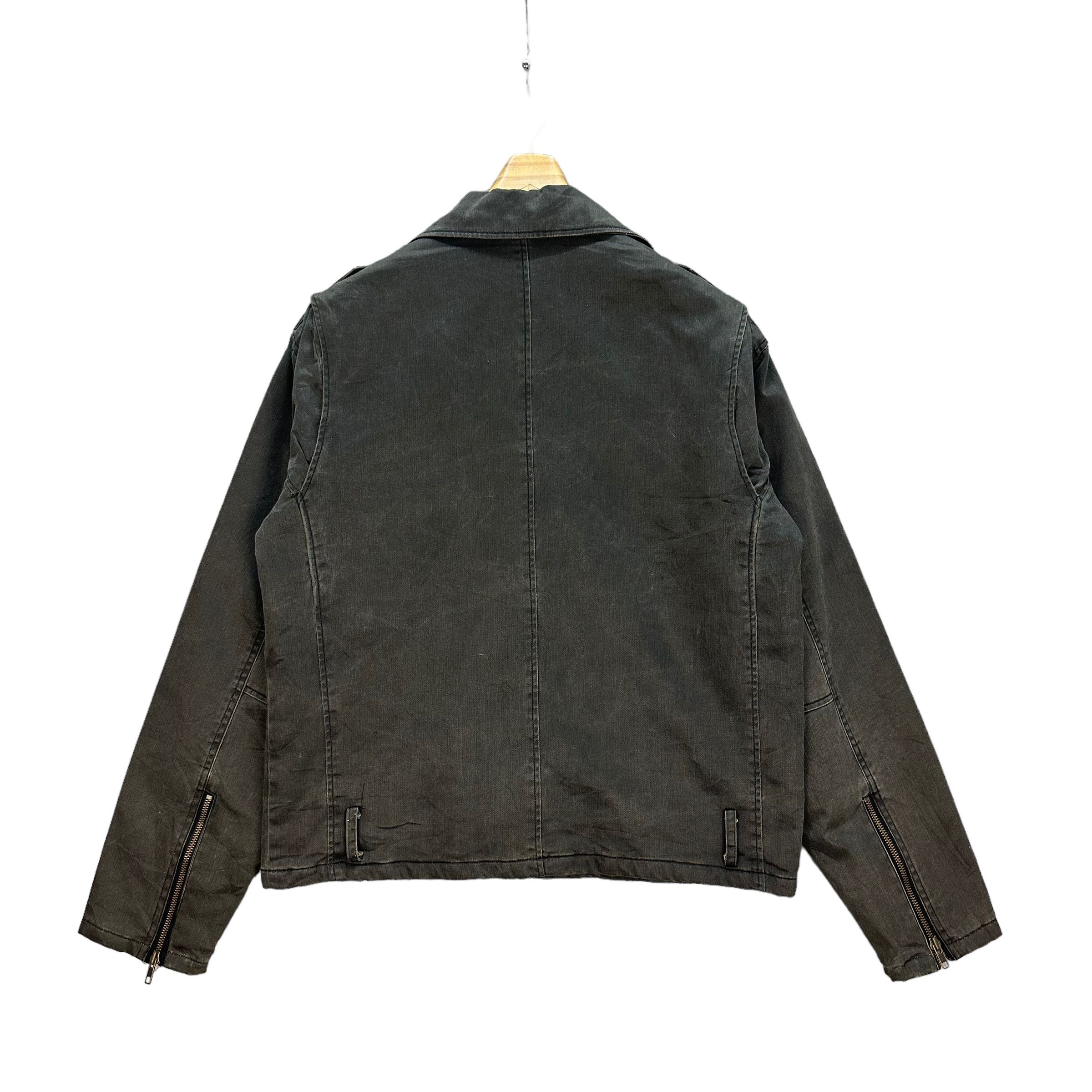 Japanese Brand DRILL GARMEN WORKS DOUBLE COLLAR JACKET #7805-177 Size US L / EU 52-54 / 3 - 10 Thumbnail