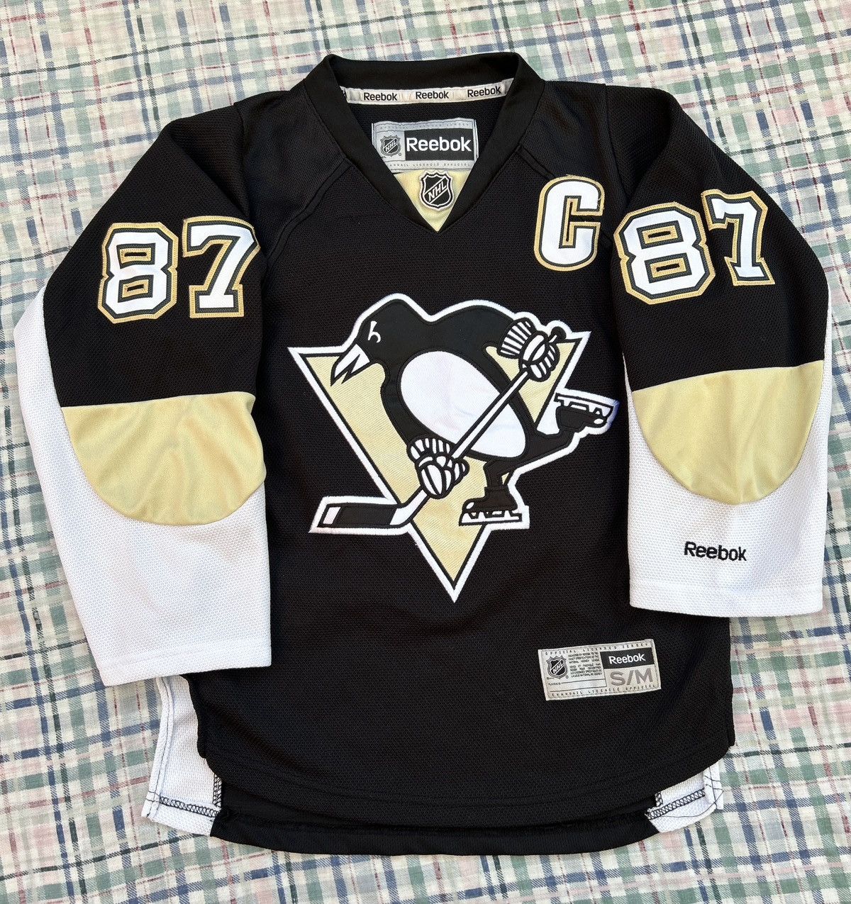 NHL × Reebok Reebok Pittsburgh Penguins Sidney Crosby NHL Jersey Size US XS / EU 42 / 0 - 1 Thumbnail