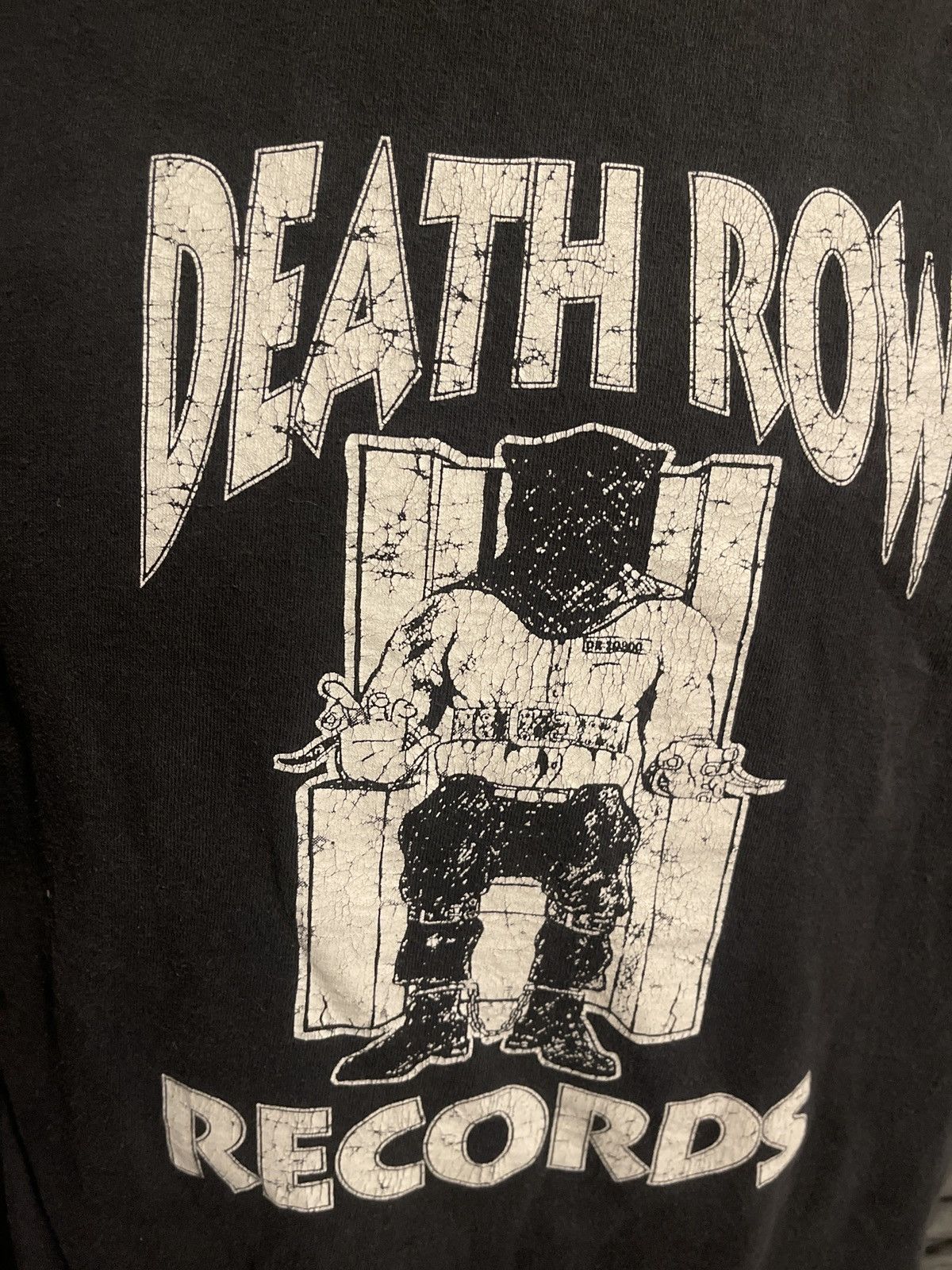 Other Original late 90s vintage death row records black T-shirt Size US XL / EU 56 / 4 - 10 Thumbnail