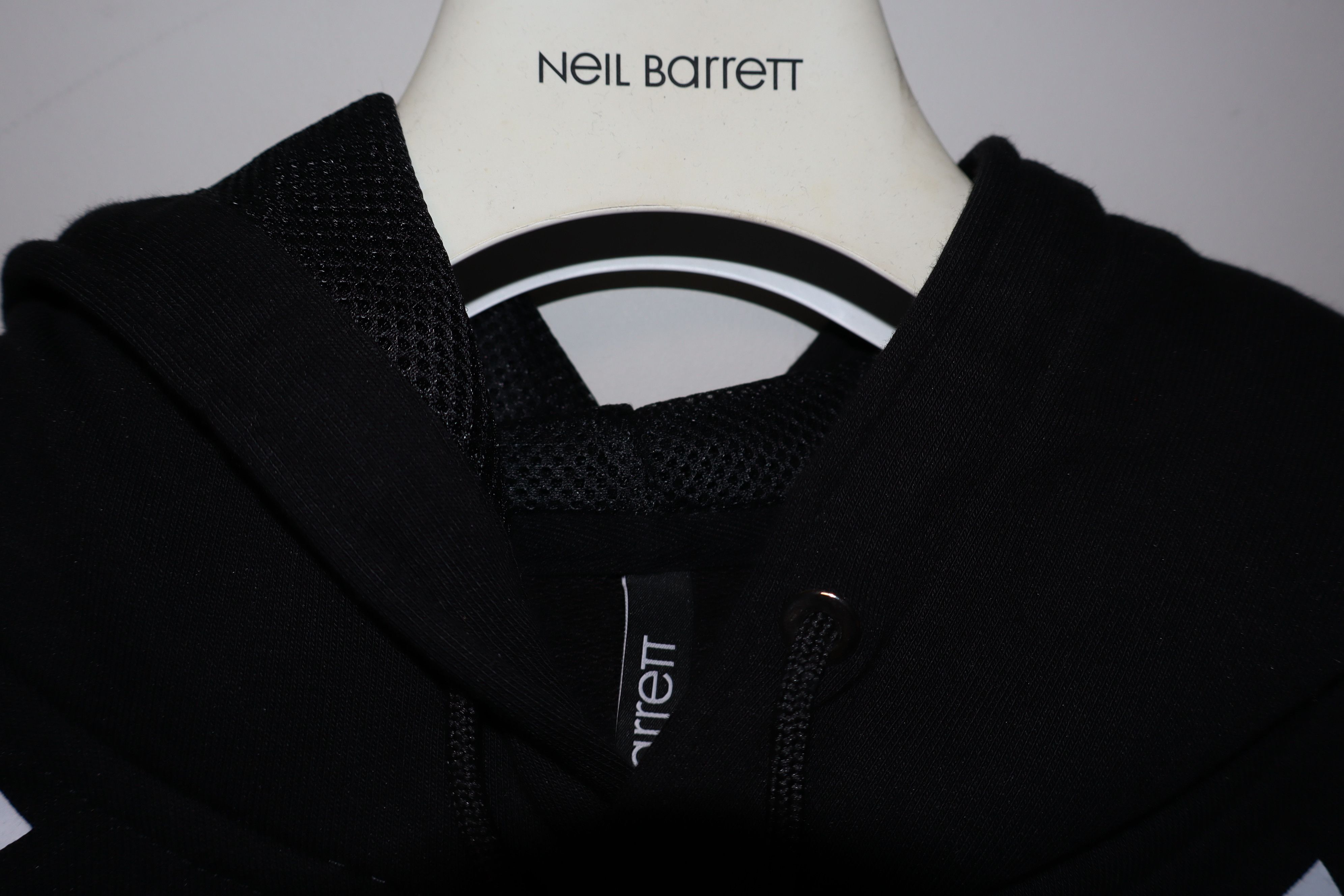 Neil Barrett Oversized hooded t-shirt Size US XXS / EU 40 - 3 Thumbnail