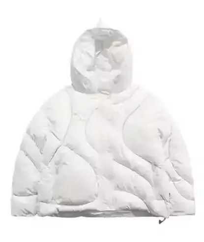 Japanese Brand × Vintage BLACK FRIDAY SALE Rex Style Abstract Puffer Jacket Coat Size US L / EU 52-54 / 3 - 1 Thumbnail