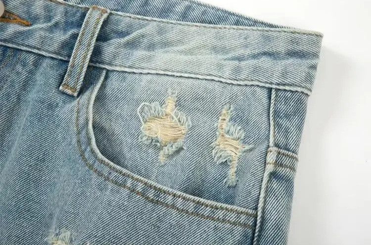 Japanese Brand × Jean Vibe washing Straight Leg Jeans Size US 33 - 5 Thumbnail