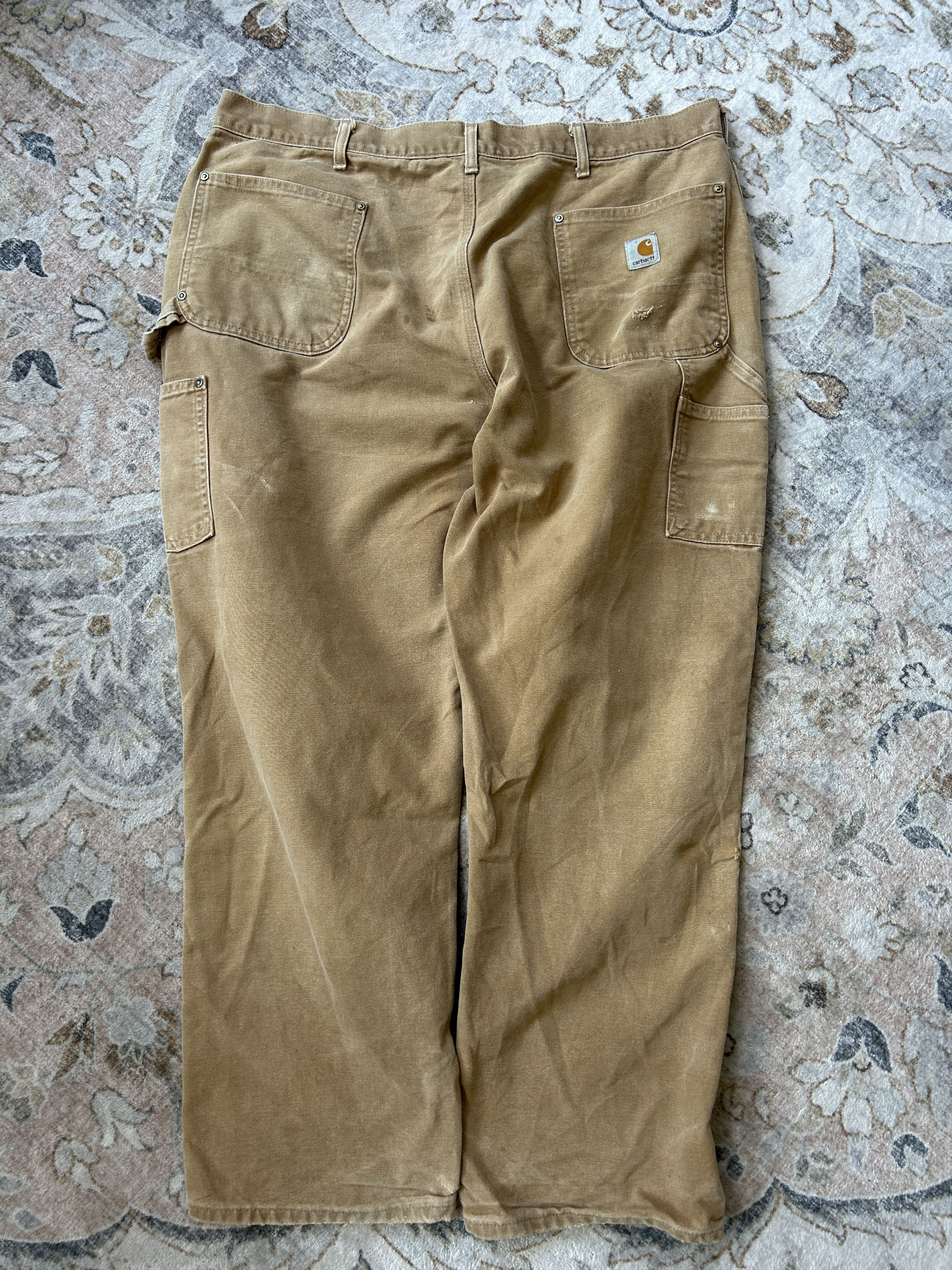 Carhartt Vintage 90s Carhartt Canvas Work-Wear Double Knee Pants 40W Size US 40 / EU 56 - 2 Thumbnail