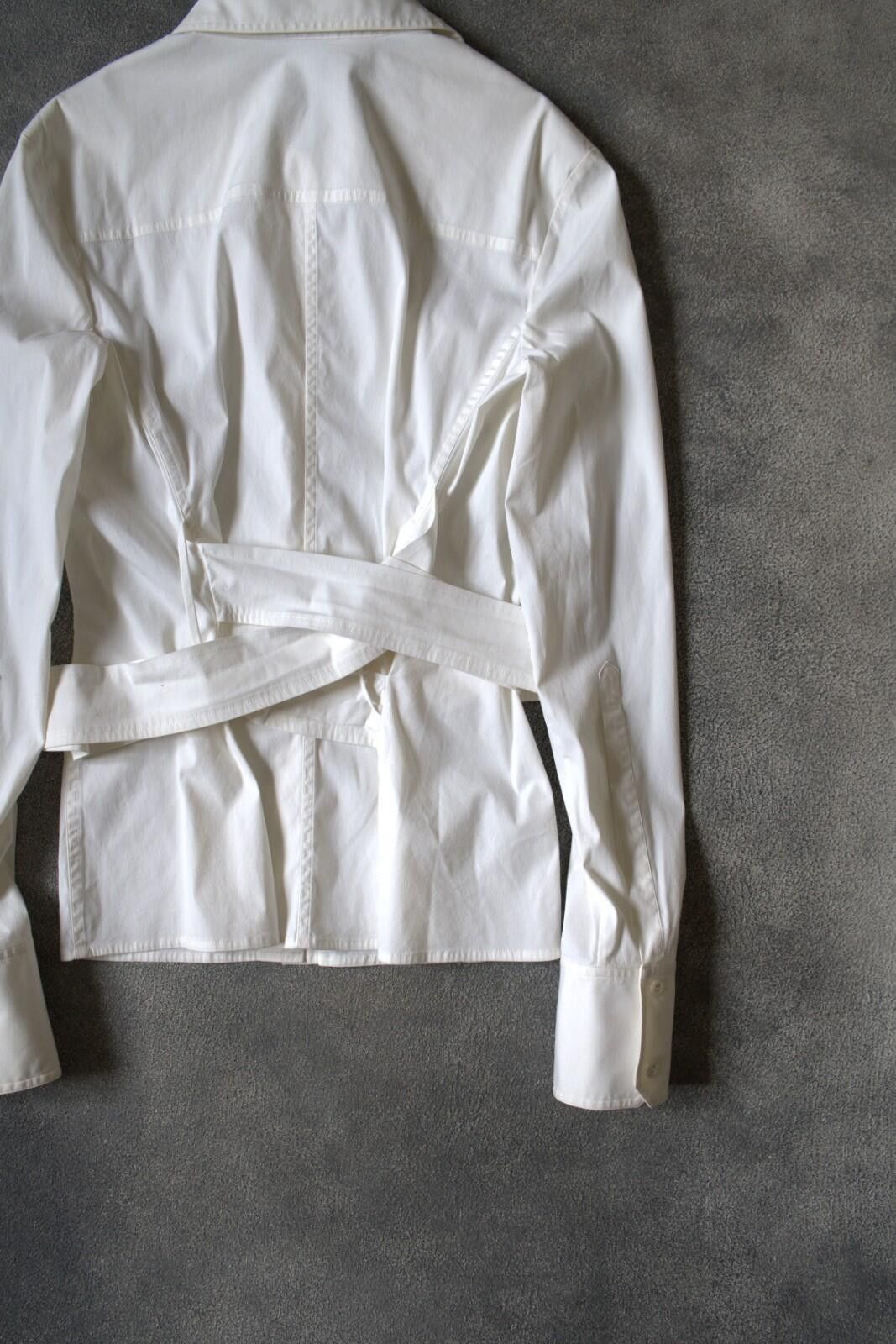 Gucci F/W 2003 Gucci By Tom Ford Bondage / Belted Shirt VINTAGE Size XS / US 0-2 / IT 36-38 - 9 Thumbnail