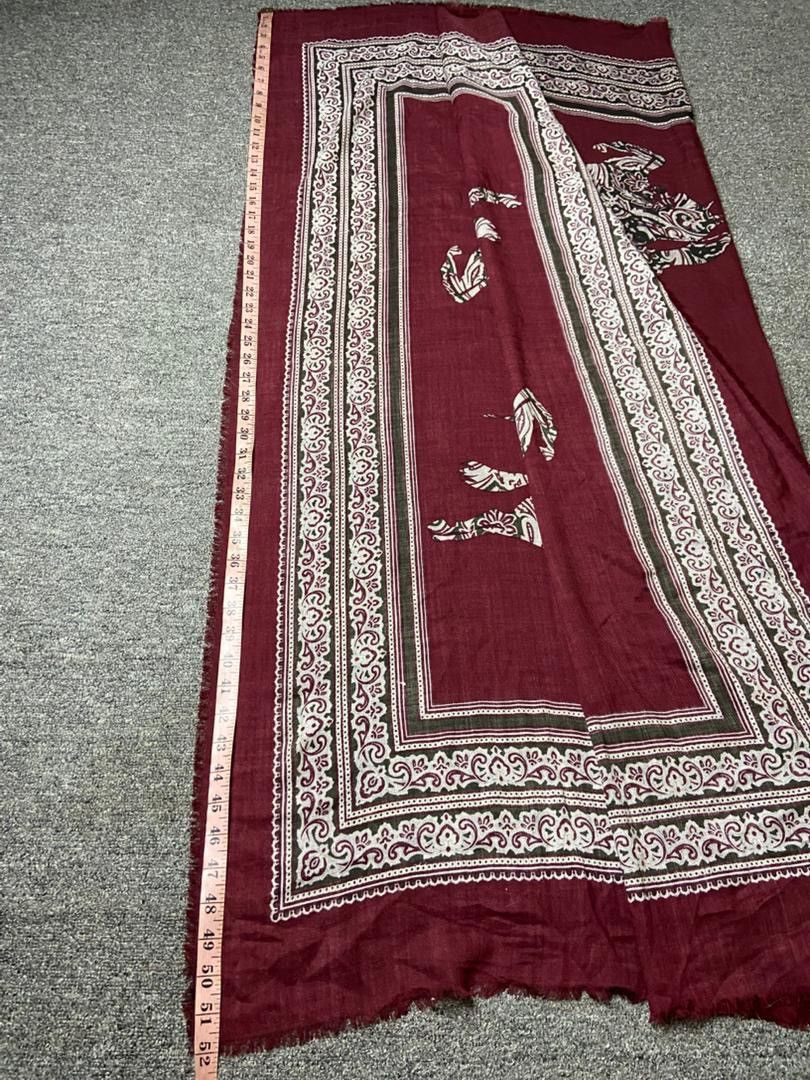 Burberry Prorsum Vintage Burberry Prorsum Paisley Equestrian Scarf (179) Size ONE SIZE - 6 Thumbnail