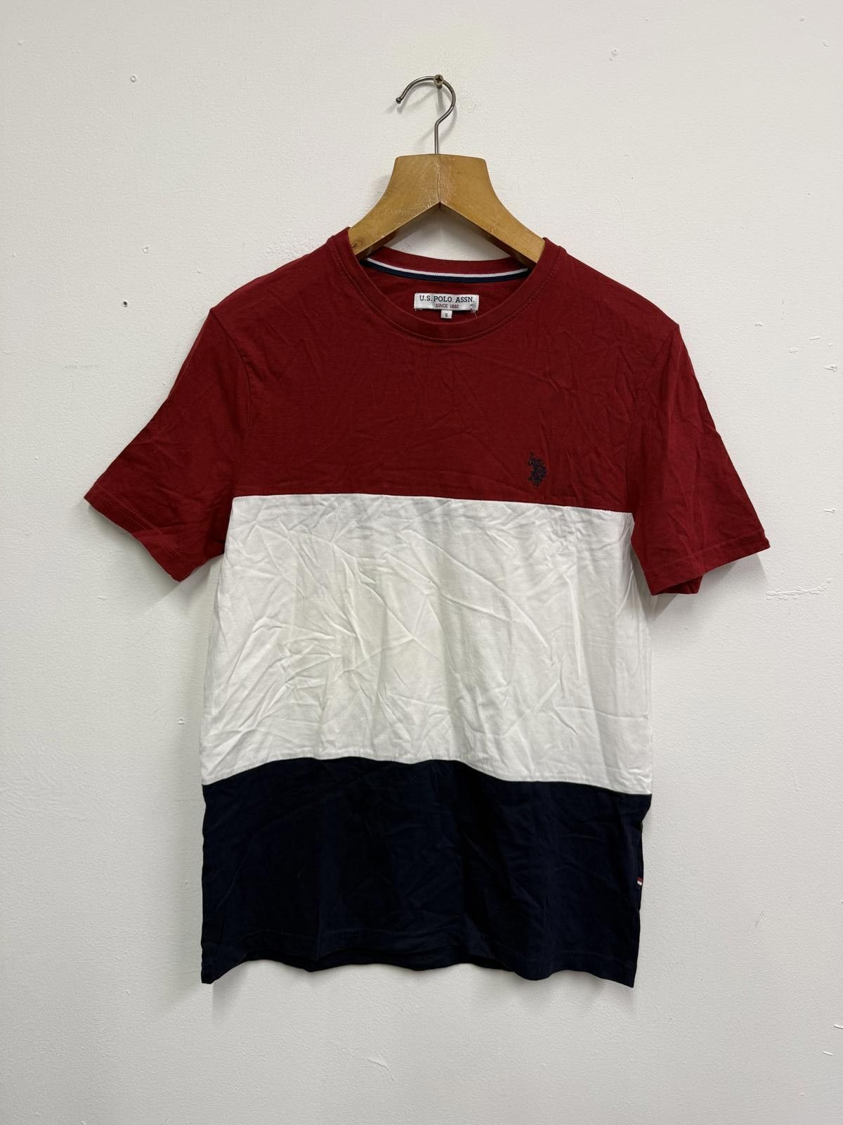 U.S. Polo Assn. U.S. Polo Assn. Men's Colour Block T-Shirt Size US S / EU 44-46 / 1 - 1 Thumbnail