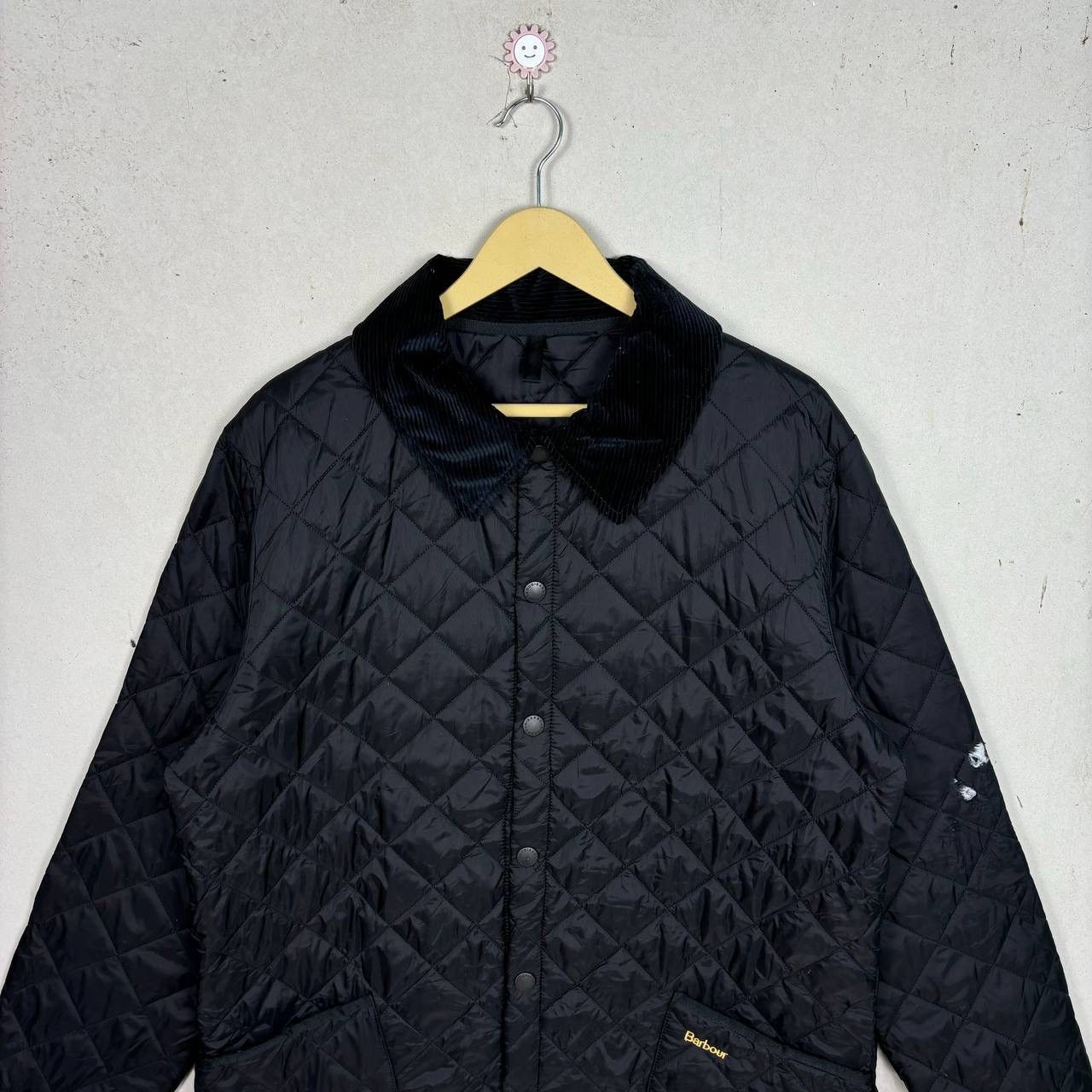 Barbour Barbour Liddesdale Quilted Jacket Black Corduroy L Large Size US L / EU 52-54 / 3 - 3 Thumbnail