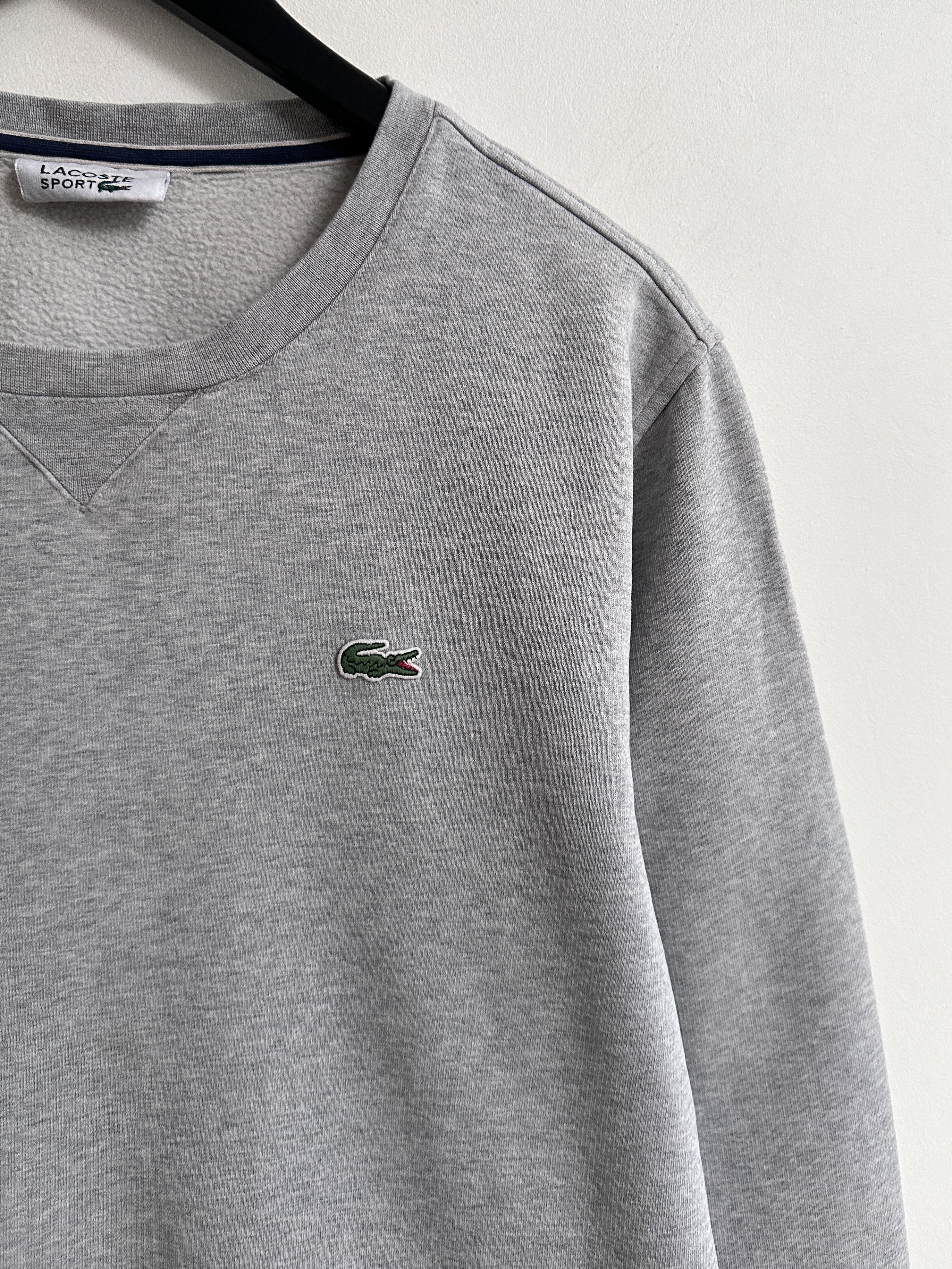 Lacoste Lacoste Gray Sweatshirt Pullover Size US S / EU 44-46 / 1 - 3 Thumbnail
