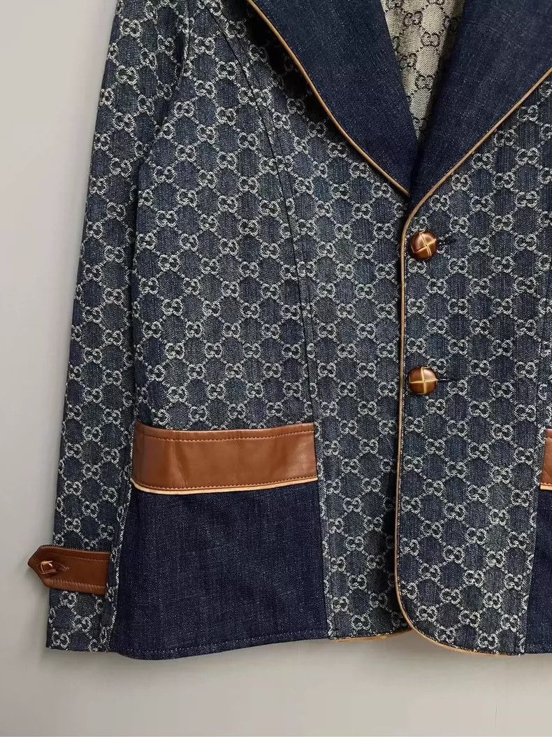 Gucci Gucci Old-fashioned denim jacket 2503-Nextarrow Size US M / EU 48-50 / 2 - 2 Thumbnail