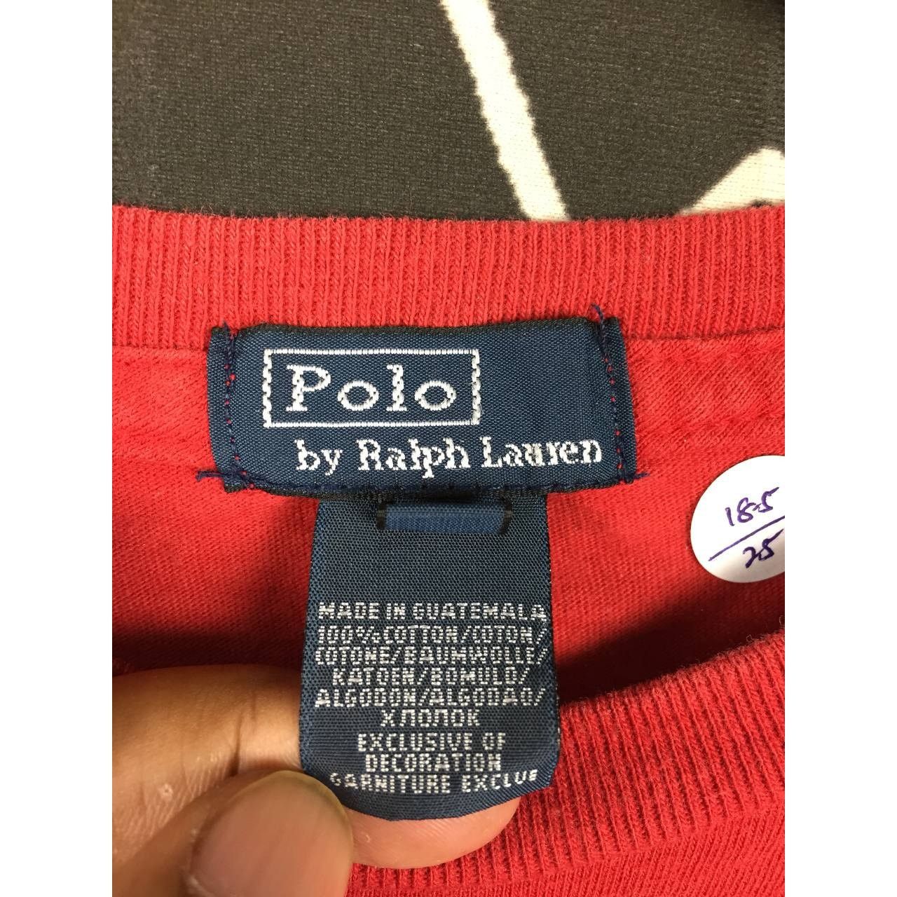 Polo Ralph Lauren Vtg Polo Ralph Lauren P.R.L Crew Team Tigers Tee Size 160 Size US S / EU 44-46 / 1 - 8 Thumbnail