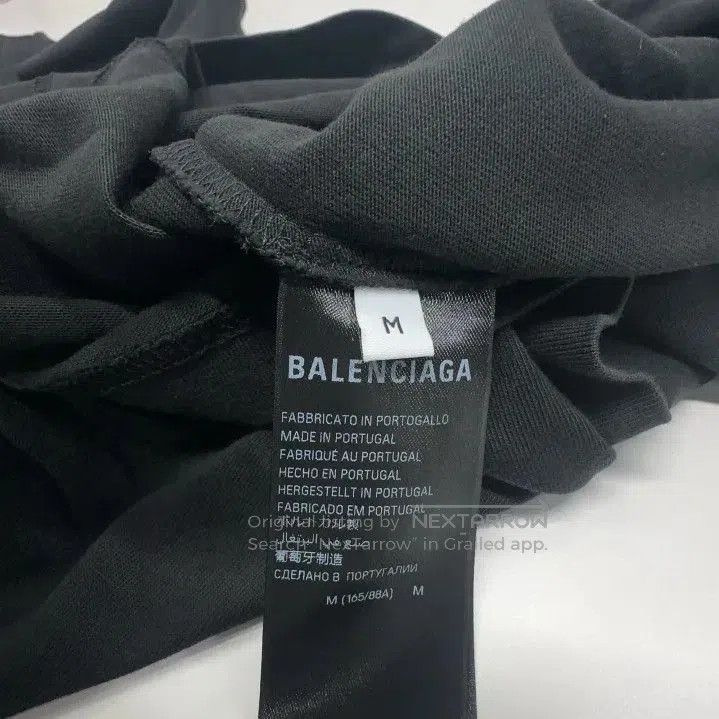 Balenciaga Balenciaga Activewear Black Logo T. Size US M / EU 48-50 / 2 - 2 Thumbnail