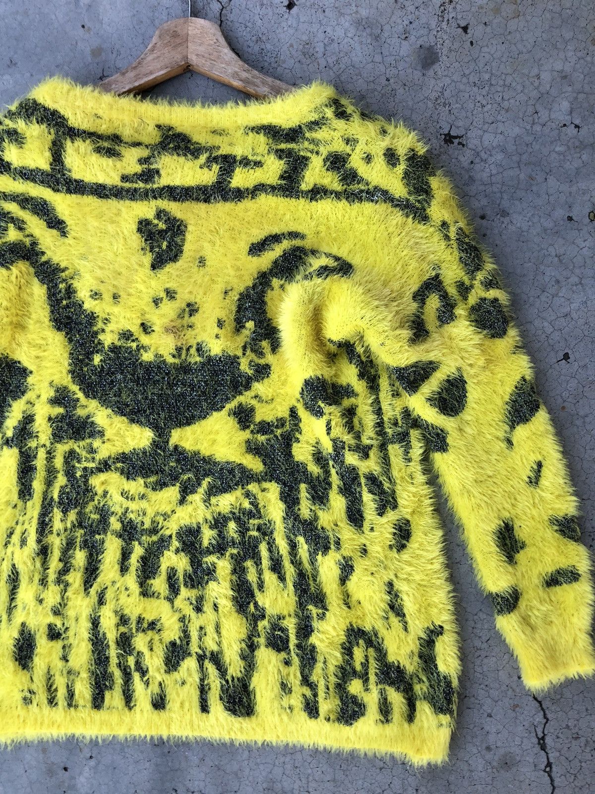 Aran Isles Knitwear × Designer Vintage Knitsweater Mohair Memeri/Jumper Size US S / EU 44-46 / 1 - 10 Thumbnail