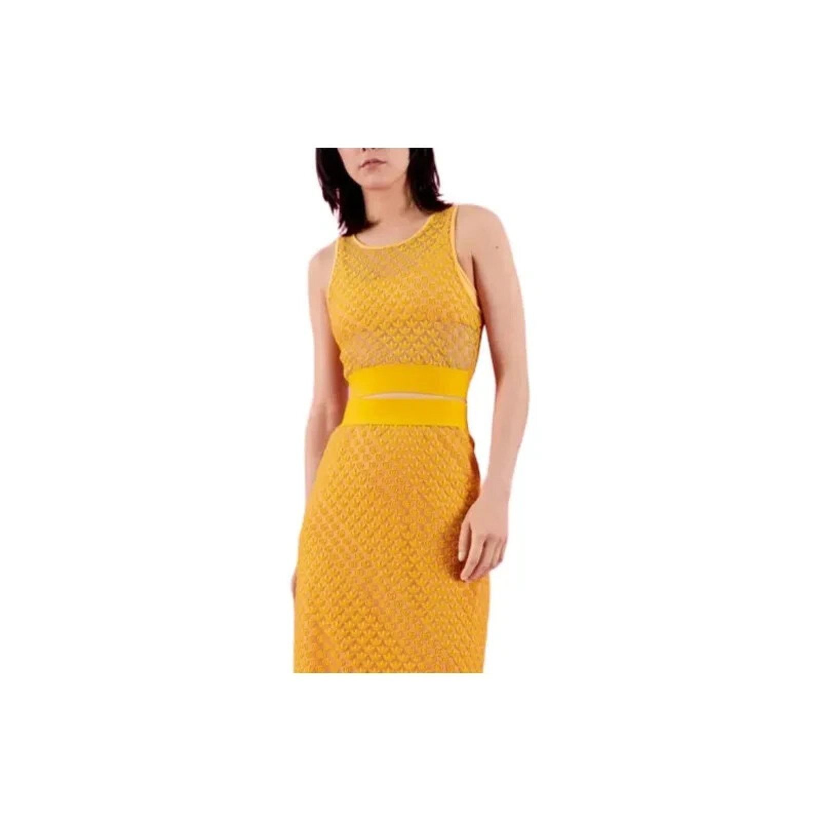 Gucci Gucci x adidas GG YELLOW Tulle Skirt & TOP SZ S/ M Size 30" / US 8 / IT 44 - 1 Thumbnail