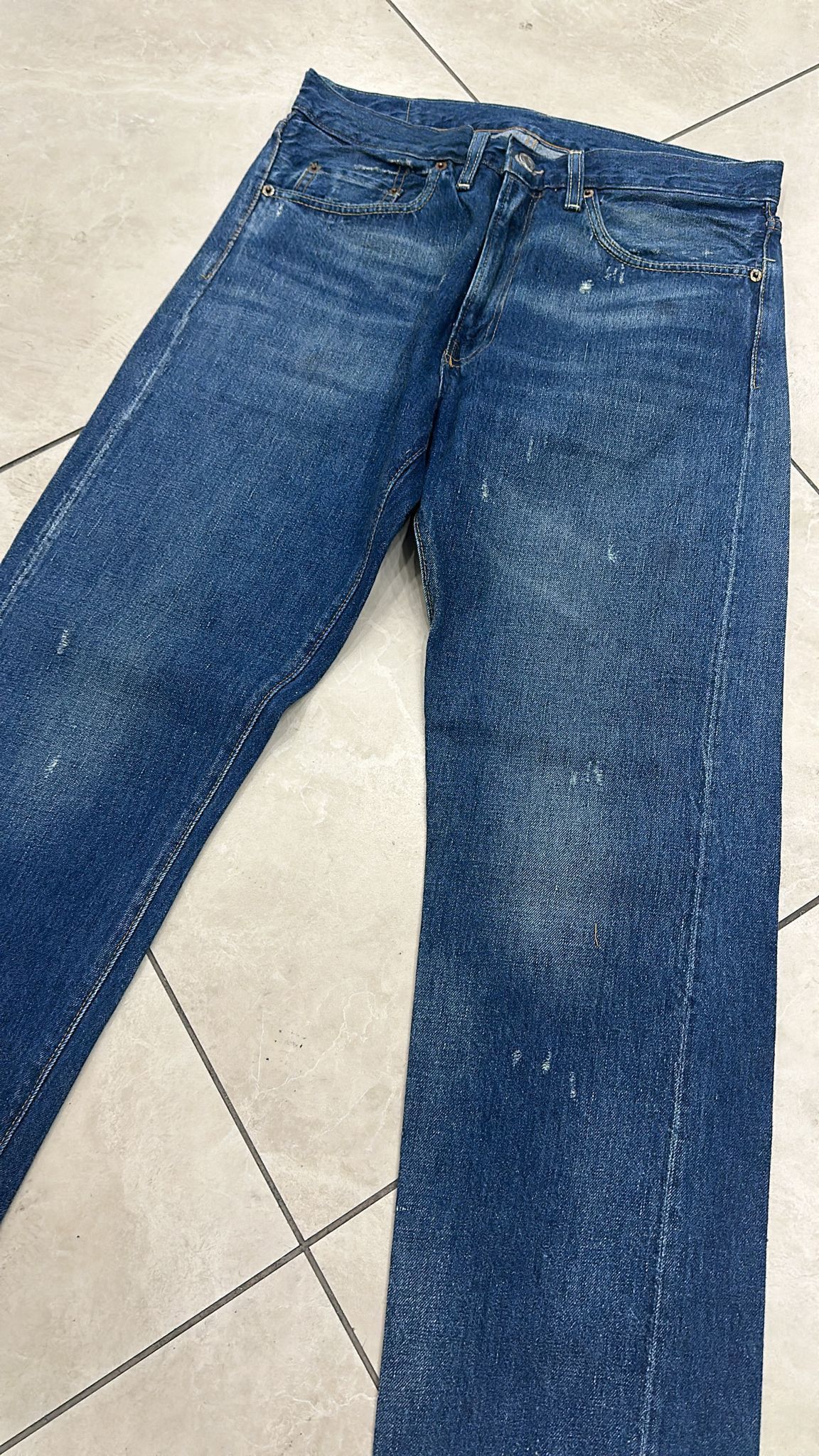 Levi's Vintage Clothing LVC Levi's Vintage Clothing 1954 501XX BigE Selvedge Jeans Size US 32 / EU 48 - 3 Thumbnail