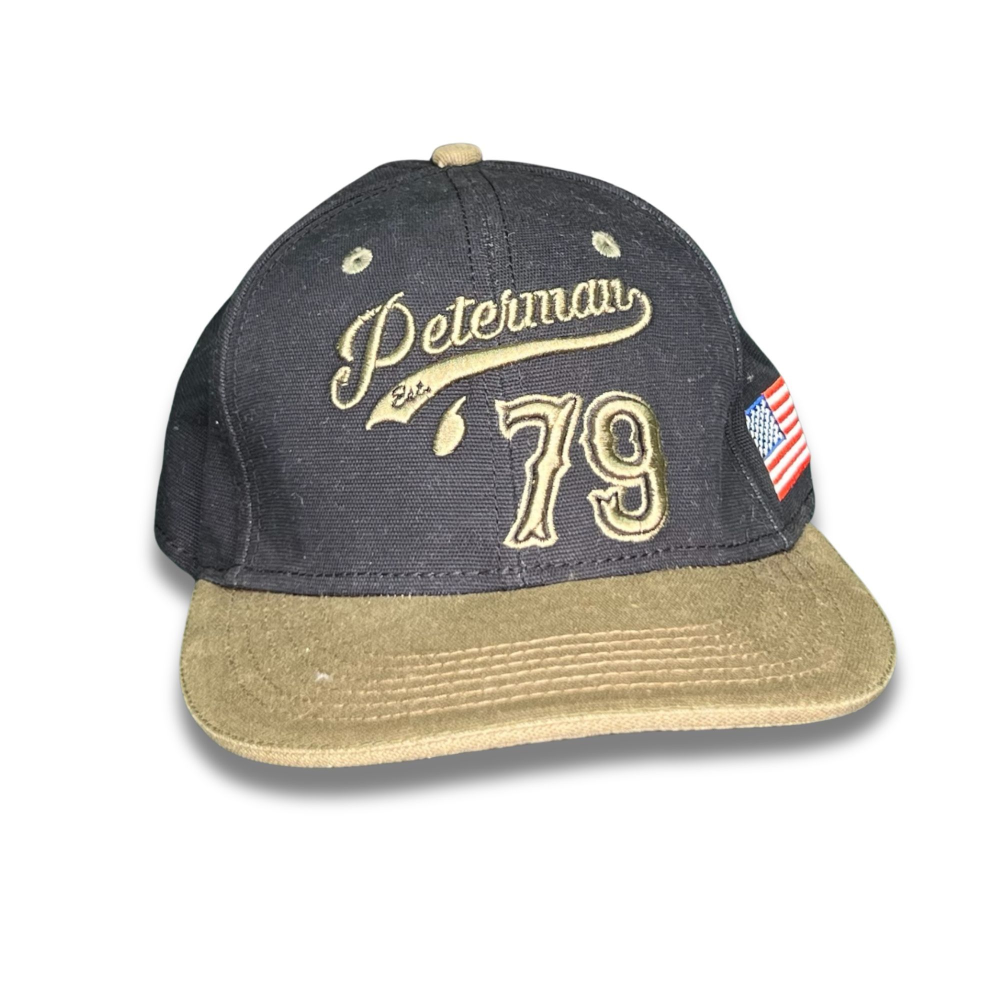 Other Trucker Cap With "Peterman Est. 79" Embroidered Front & Amer Size ONE SIZE - 2 Thumbnail