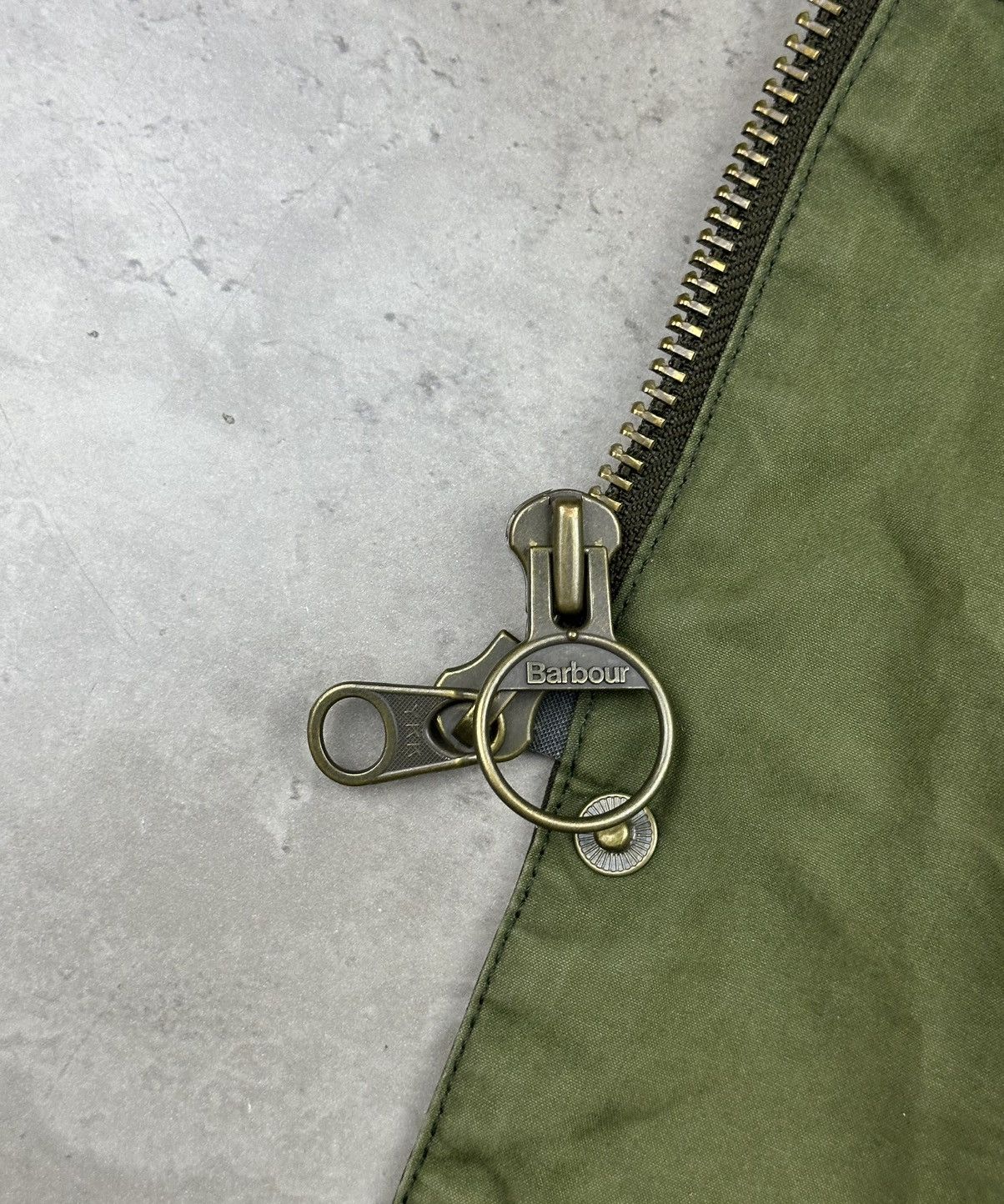 Barbour Barbour Rain Parka Waxed Cotton Green Women’s Jacket UK 12 Size M / US 6-8 / IT 42-44 - 10 Thumbnail