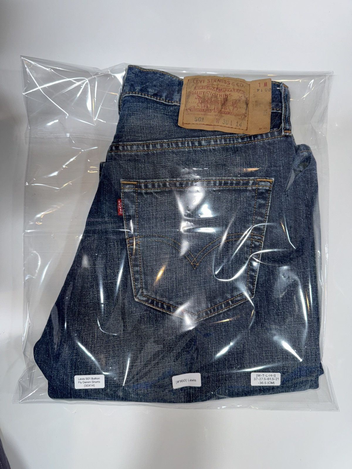 Levi's [30x14] Levi’s 501 Japan Release Button Fly Denim Shorts Size US 30 / EU 46 - 11 Thumbnail