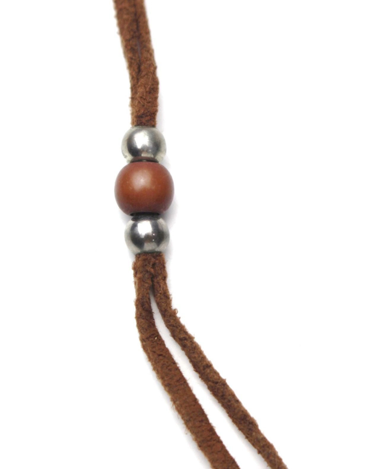 Vintage 2000S JAPANESE MADE NATIVE NAVAJO FEATHER NECKLACE Size ONE SIZE - 4 Thumbnail