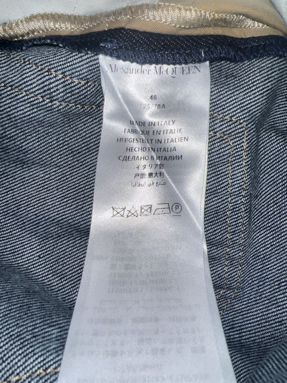 Alexander McQueen Alexander McQueen Denim Pants Size US 44 / EU 60 - 7 Thumbnail