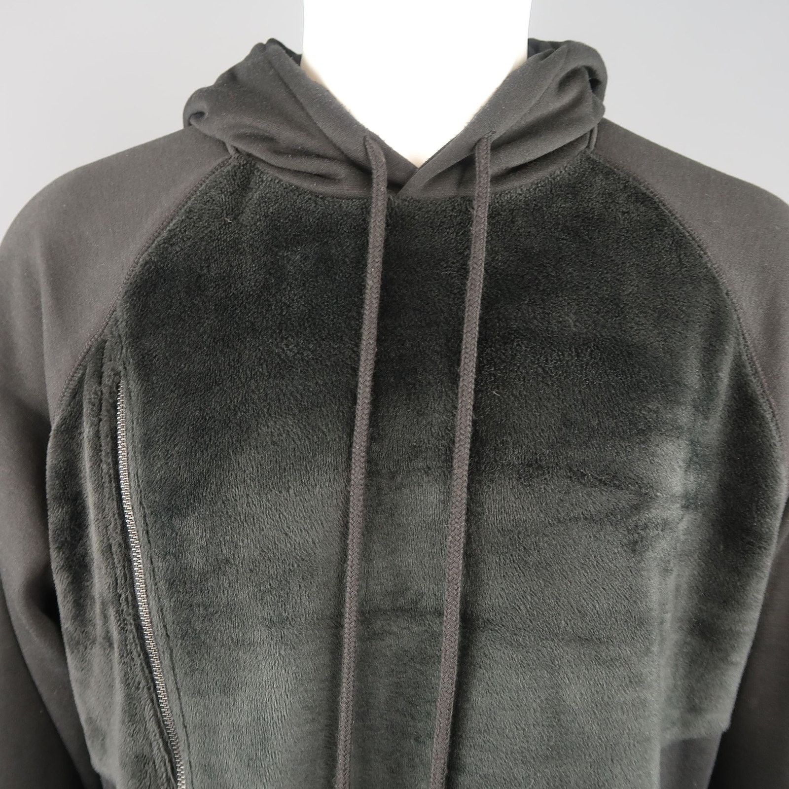 D.Gnak By Kang.D Size M Asymmetrical Jersey & Fleece Hoodie Sweatshirt Size US M / EU 48-50 / 2 - 2 Thumbnail