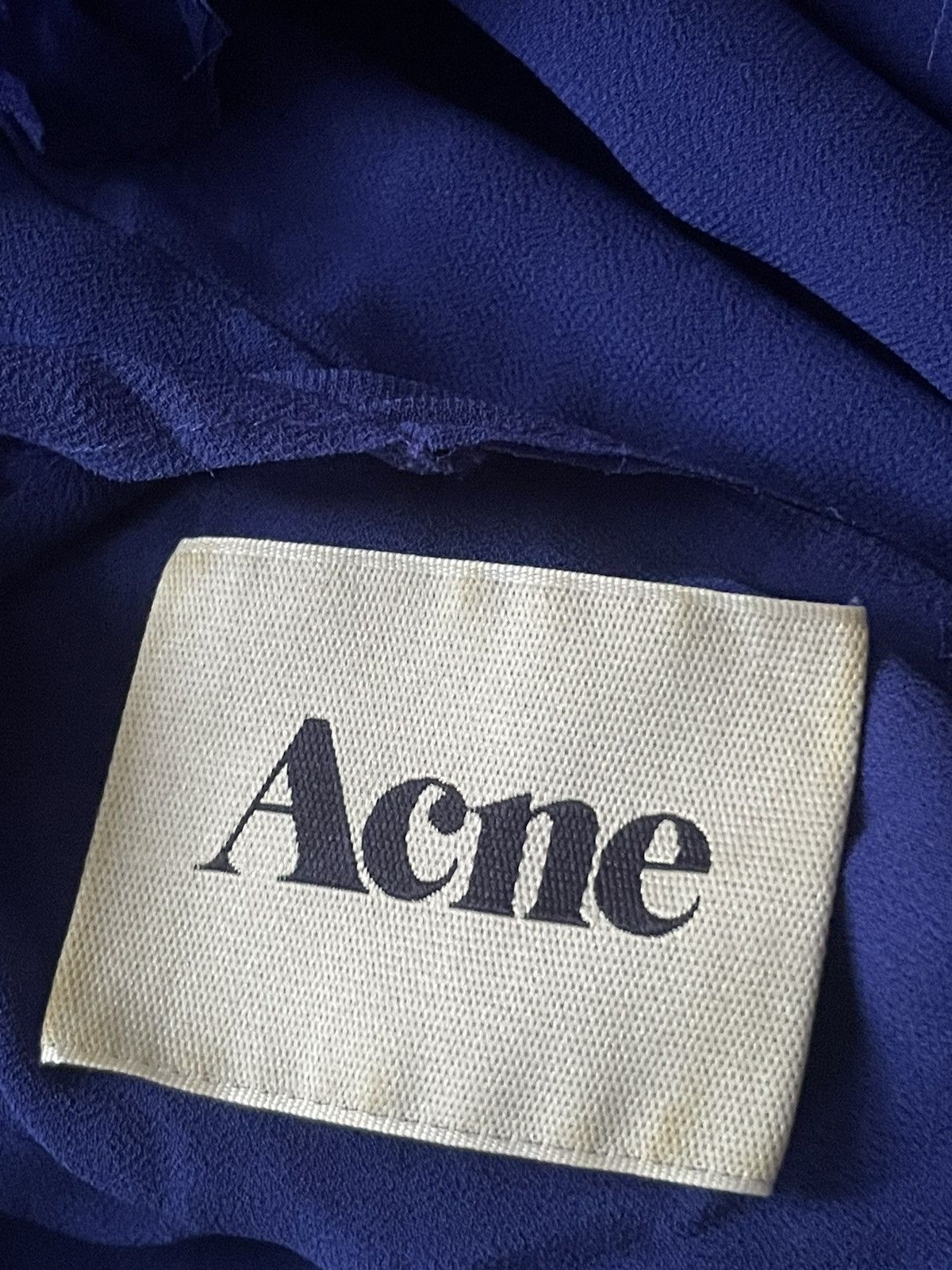 Acne Studios Acne Studios Moreau Crepe SS12 Dress Size XS / US 0-2 / IT 36-38 - 3 Thumbnail