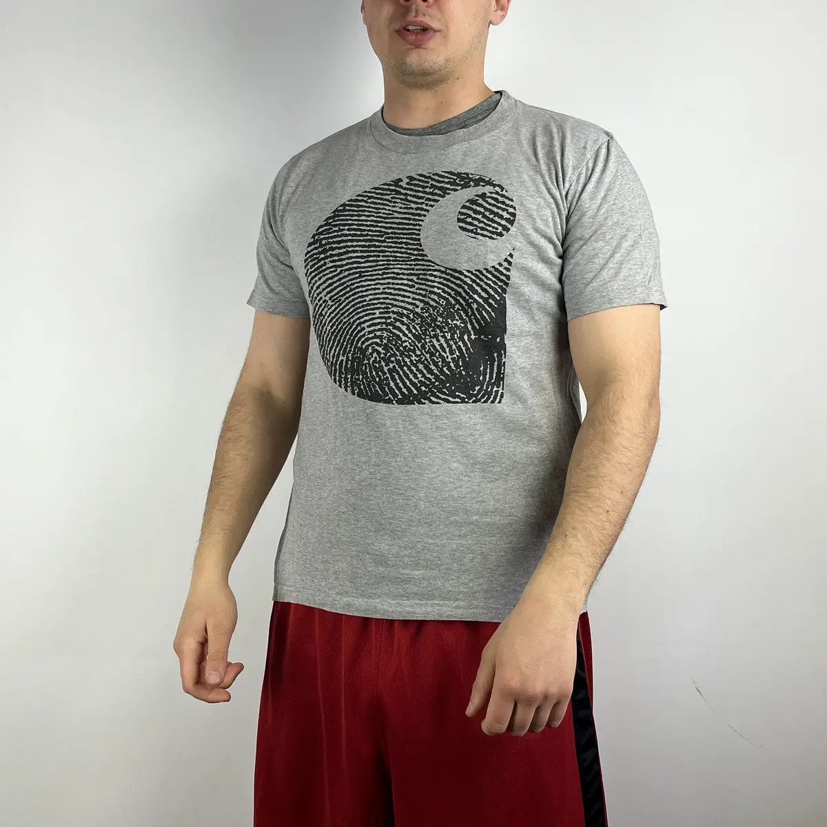 Carhartt Carhartt T-shirt big logo size Small Size US S / EU 44-46 / 1 - 1 Thumbnail
