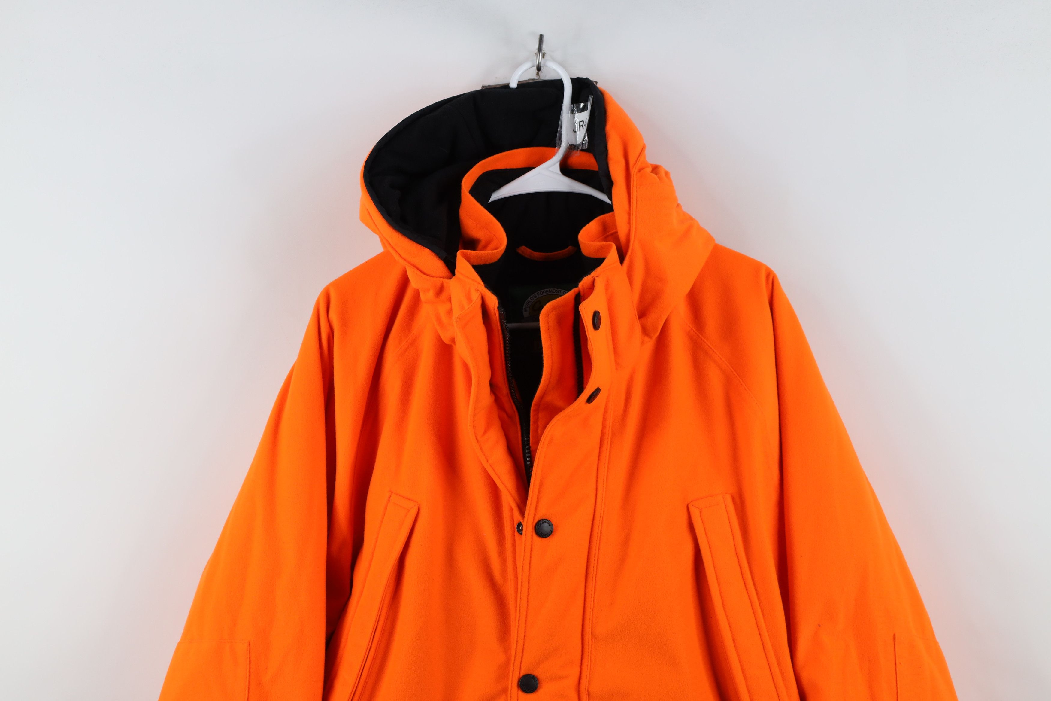 Cabelas Vintage Cabelas Dry Plus Soft Cloth Hooded Chore Jacket Size US L / EU 52-54 / 3 - 2 Thumbnail