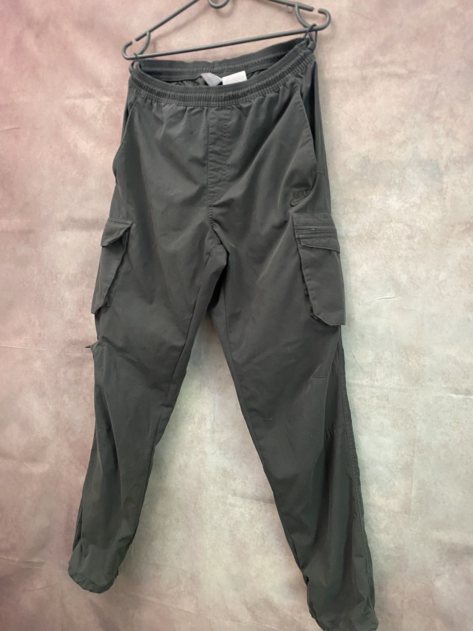 Nike × Vintage Nike Cargo Pants Vintage Gray Size US 30 / EU 46 - 2 Thumbnail