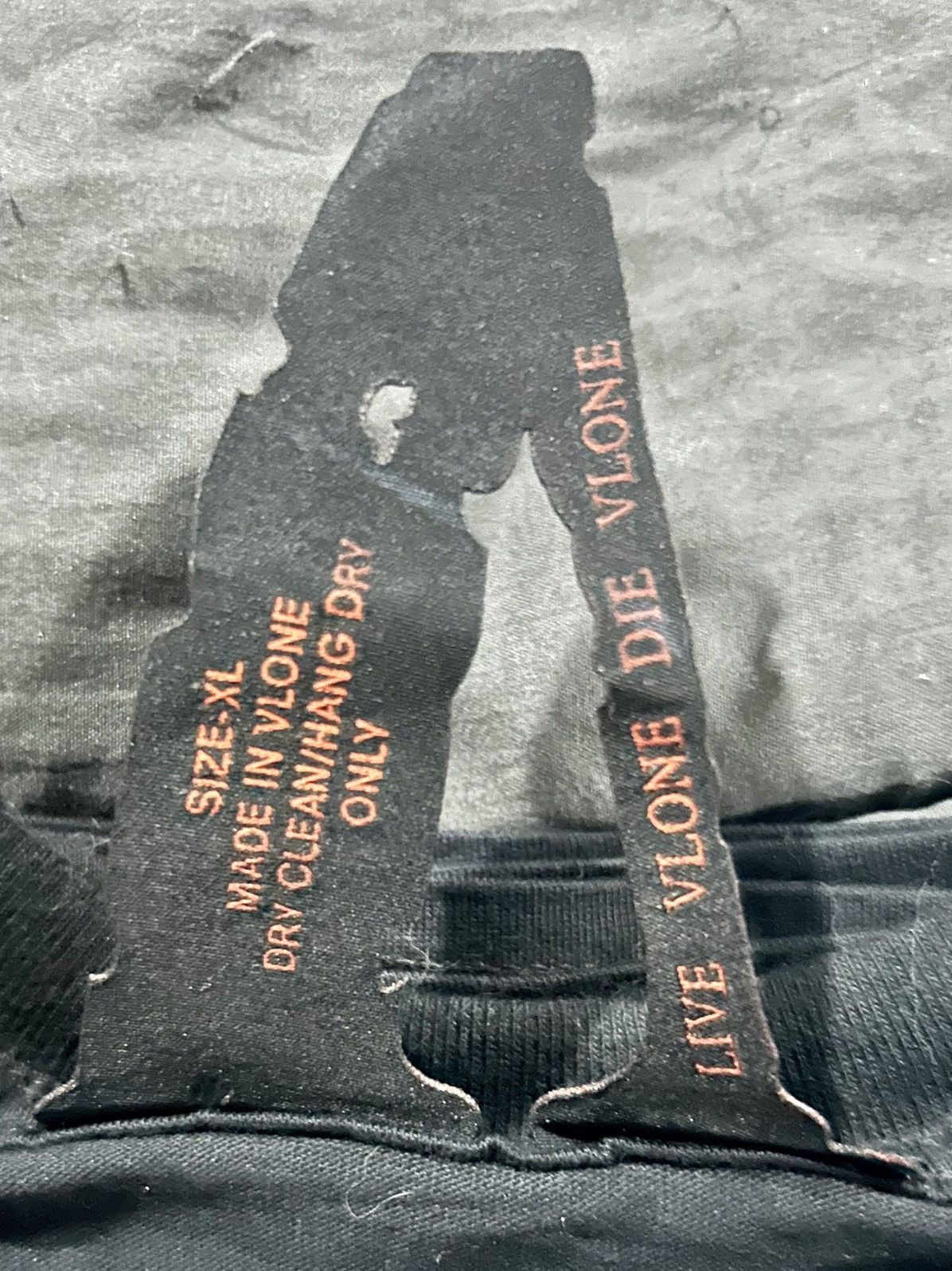 Vlone Vlone x Yams Day Jesus Piece T-Shirt 'Black' Size Large Size US XL / EU 56 / 4 - 8 Thumbnail