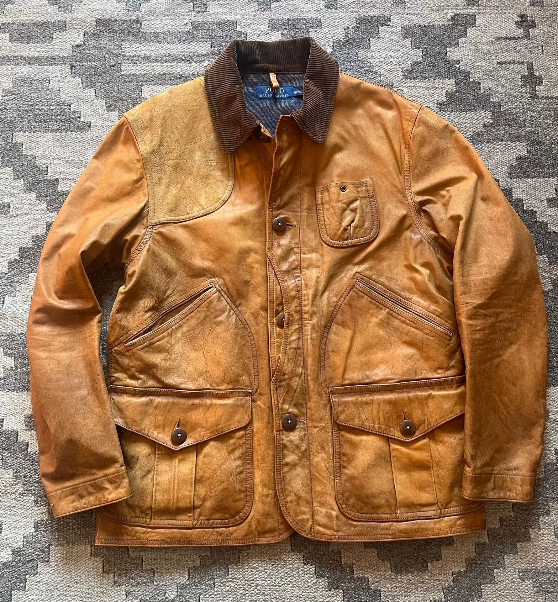 RRL Ralph Lauren Ralph Lauren RRL Leather Safari Vest Size US M / EU 48-50 / 2 - 1 Thumbnail