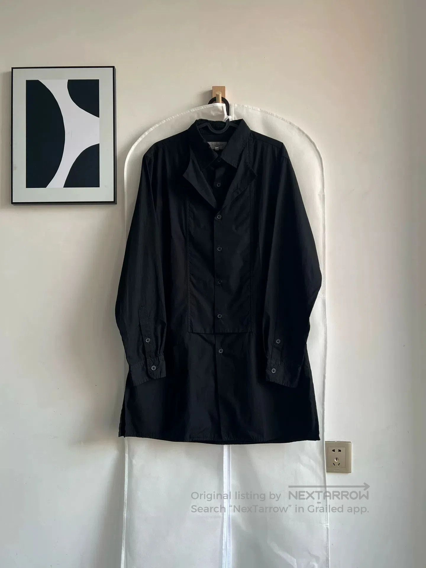 Yohji Yamamoto Yohji Yamamoto Black Button. Size US L / EU 52-54 / 3 - 2 Thumbnail