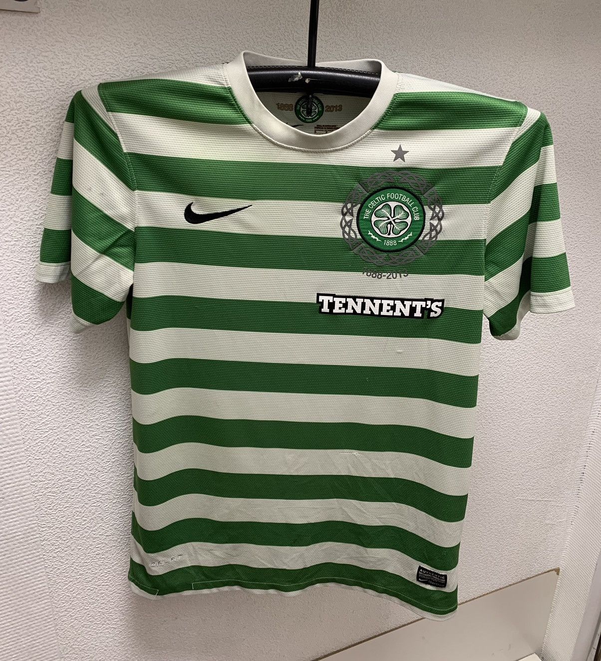 Nike Celtic Nike soccer jersey S size Tennents Size US S / EU 44-46 / 1 - 1 Thumbnail