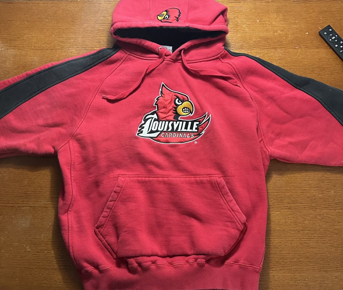 NCAA Louisville Cardinals College Hoodie w/ Hood Logo Size US XL / EU 56 / 4 - 1 Thumbnail