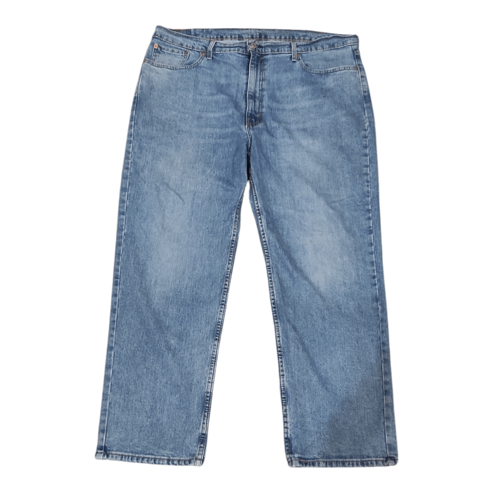 Levis Distressed Washed Denim