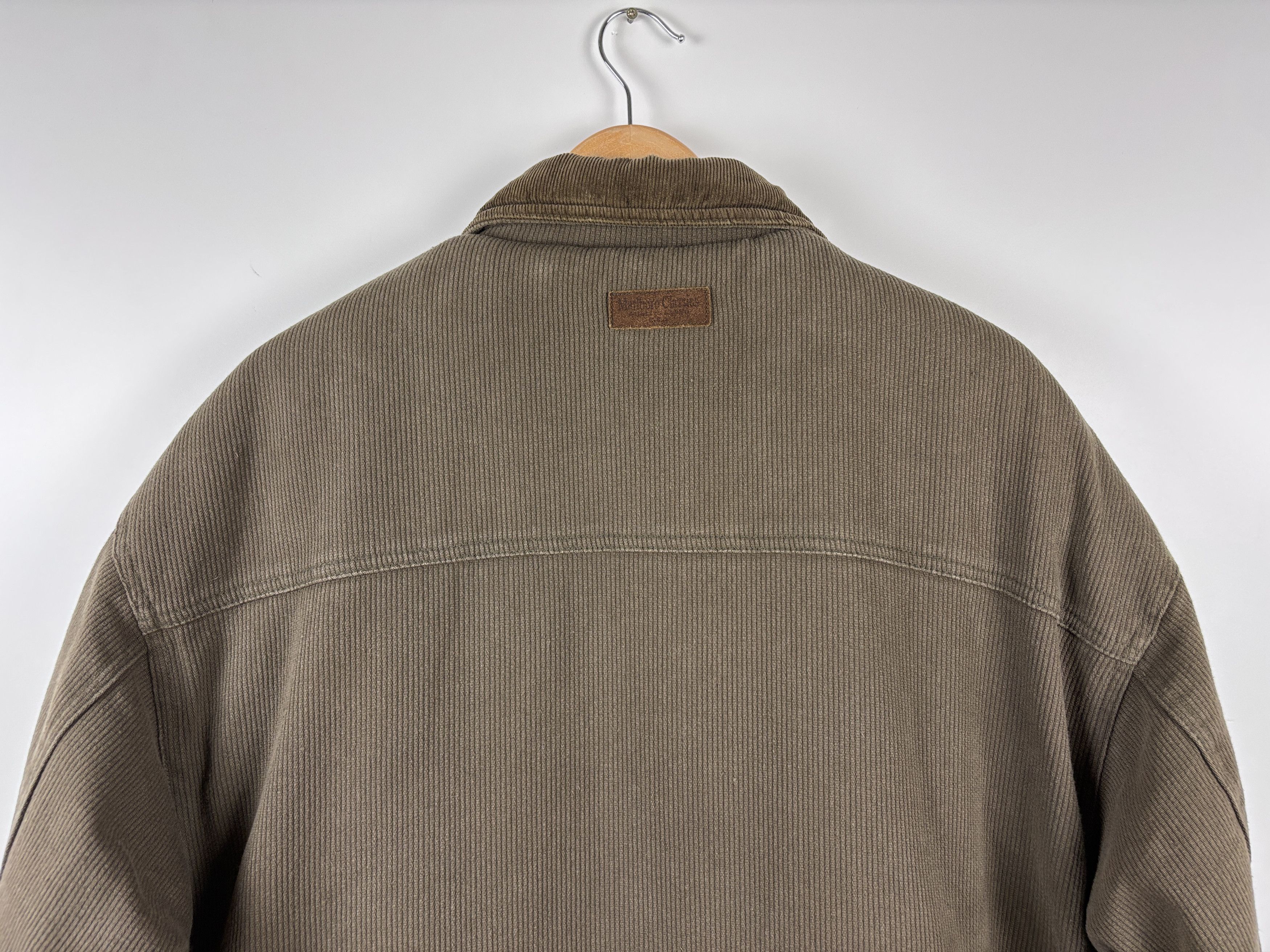 Marlboro Classics Marlboro Classics Corduroy Warm Heavy Coat Jacket Brown L Size US L / EU 52-54 / 3 - 7 Thumbnail