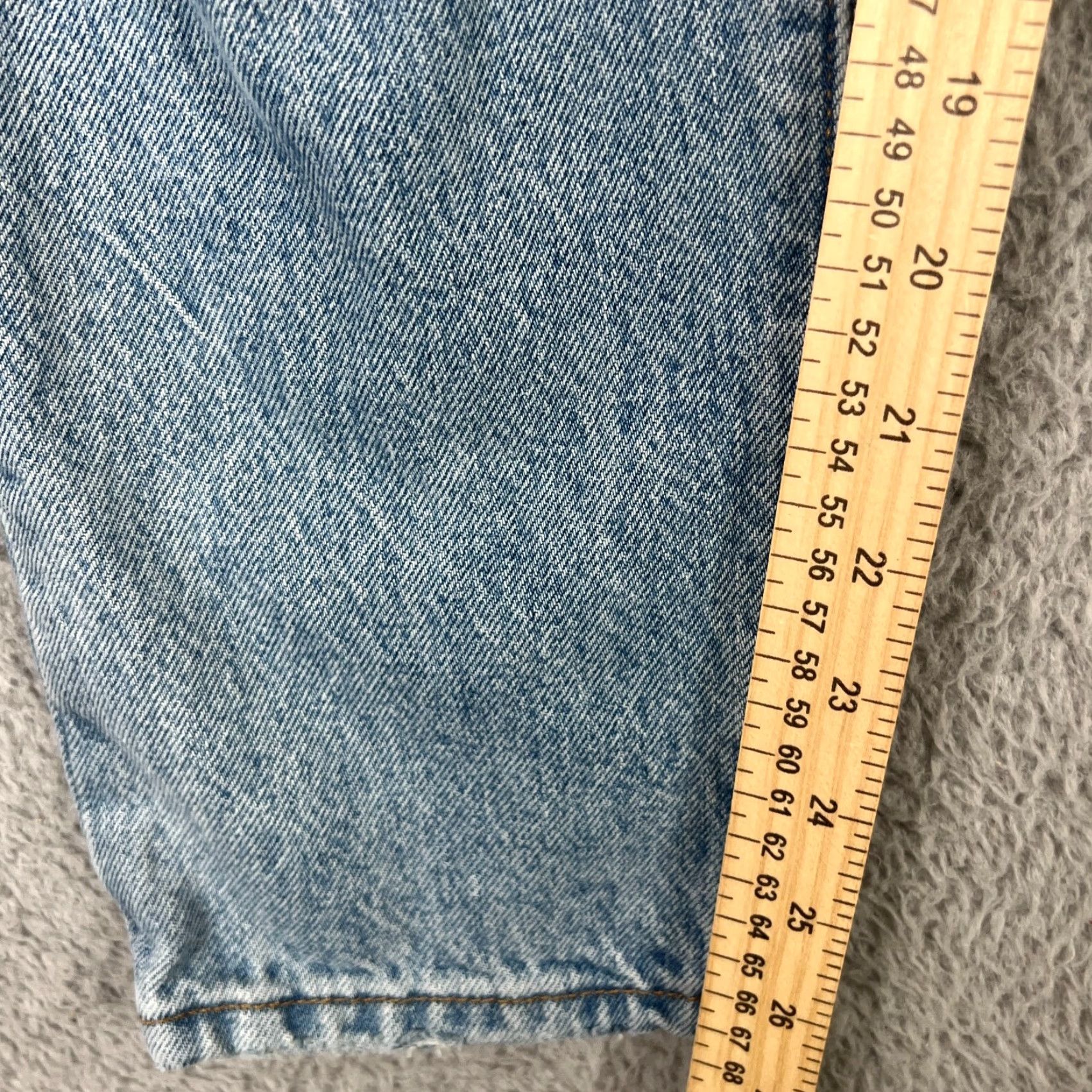 Levi's VINTAGE Levi's 501 Jeans Womens 31x26 Skinny Distressed Blue Denim Mid Rise Button Fly Size 24" / US 00 / IT 34 - 4 Thumbnail