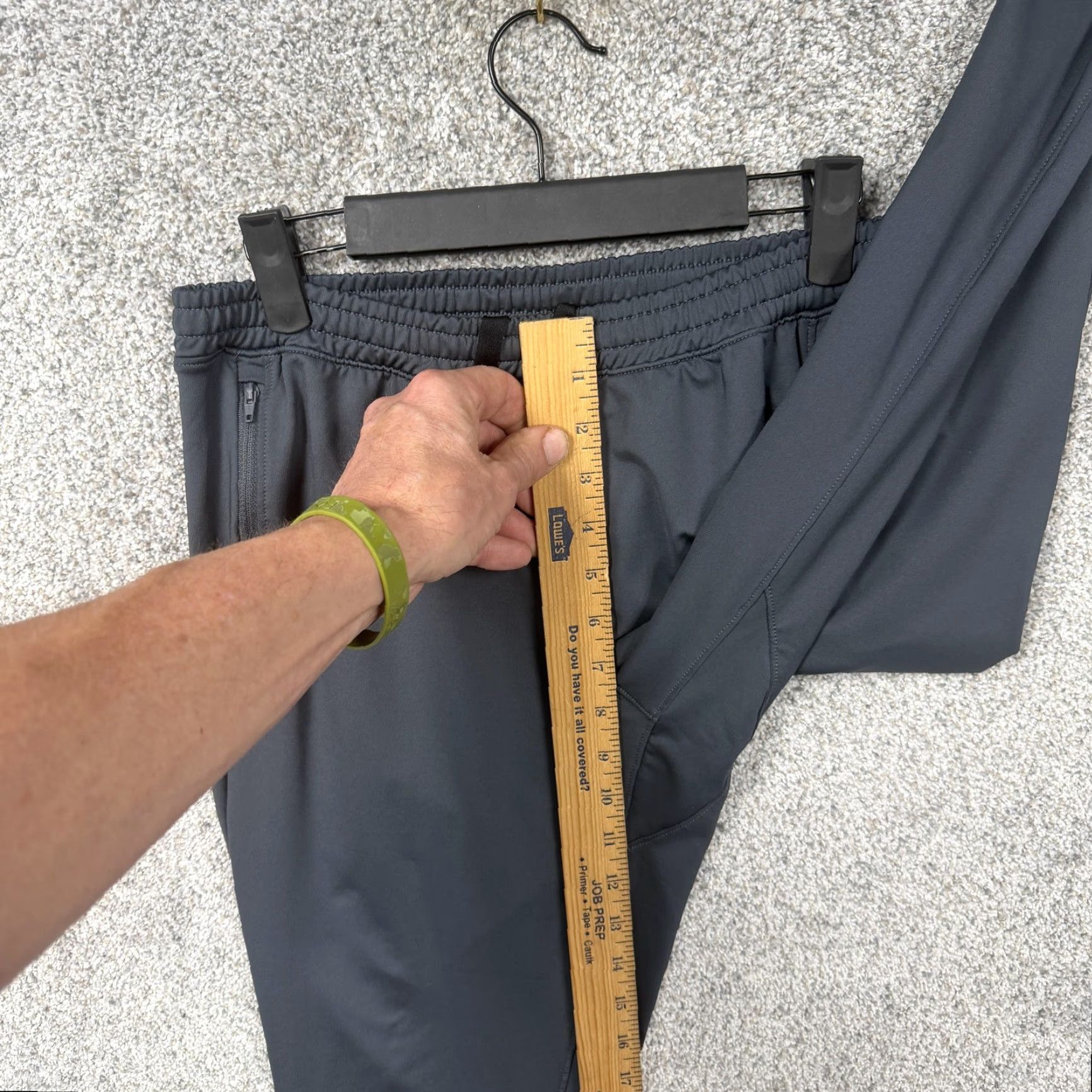 Brooks Brooks Spartan Pants Mens Small Gray Running Ankle Zip Athletic Sporty Layering Size US 29 - 5 Thumbnail