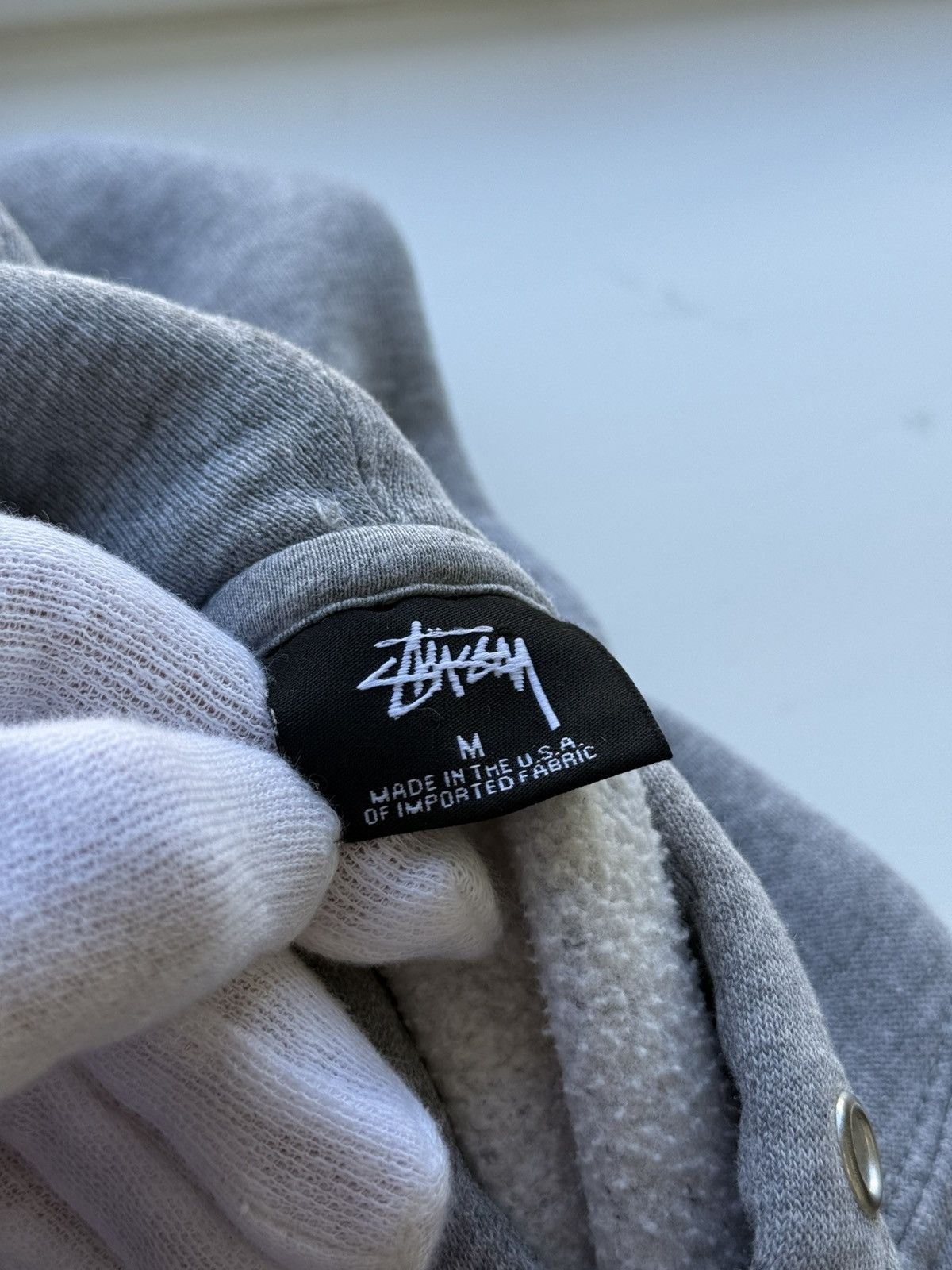 Stussy Vintage Stussy Hoodie Made In USA Big Logo 90s Size US M / EU 48-50 / 2 - 6 Thumbnail