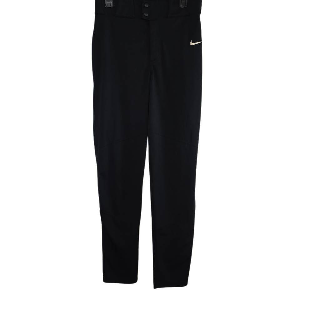 Nike Nike Men's Size Small Black White Logo Baseball Pants Size US 30 / EU 46 - 1 Thumbnail