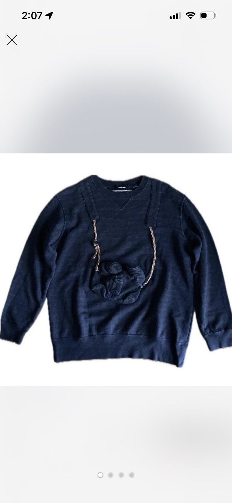 Ne-Net Ne net camera sweater Size US L / EU 52-54 / 3 - 1 Thumbnail