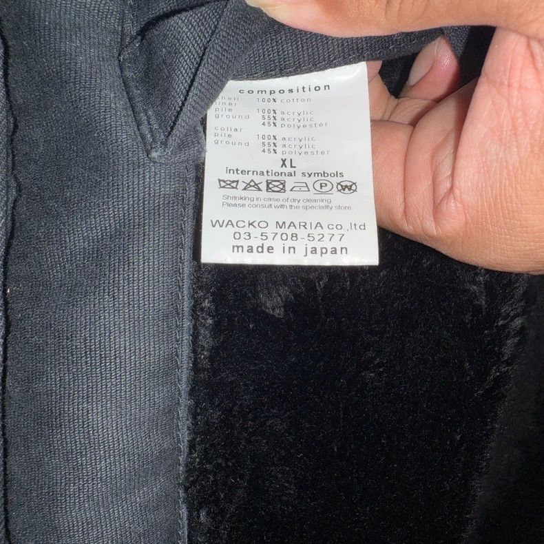 Wacko Maria Wacko Maria Black Jacket - Chest 114 cm, Shoulder Width 49 Size US XL / EU 56 / 4 - 5 Thumbnail