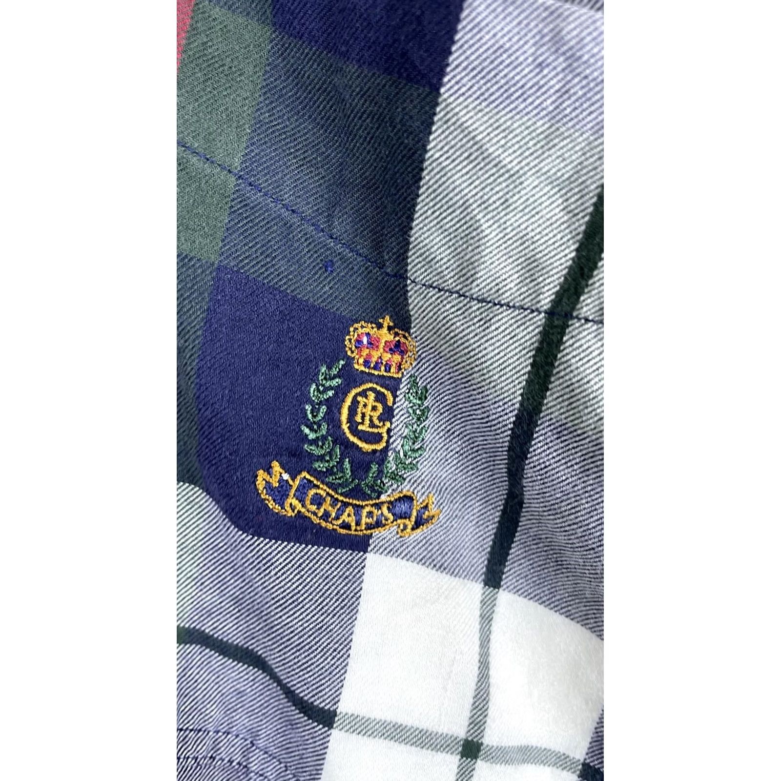 Ralph Lauren Chaps Ralph Lauren Shirt Mens Medium Multicolor Plaid Long Sleeve Button Down Size US M / EU 48-50 / 2 - 2 Thumbnail