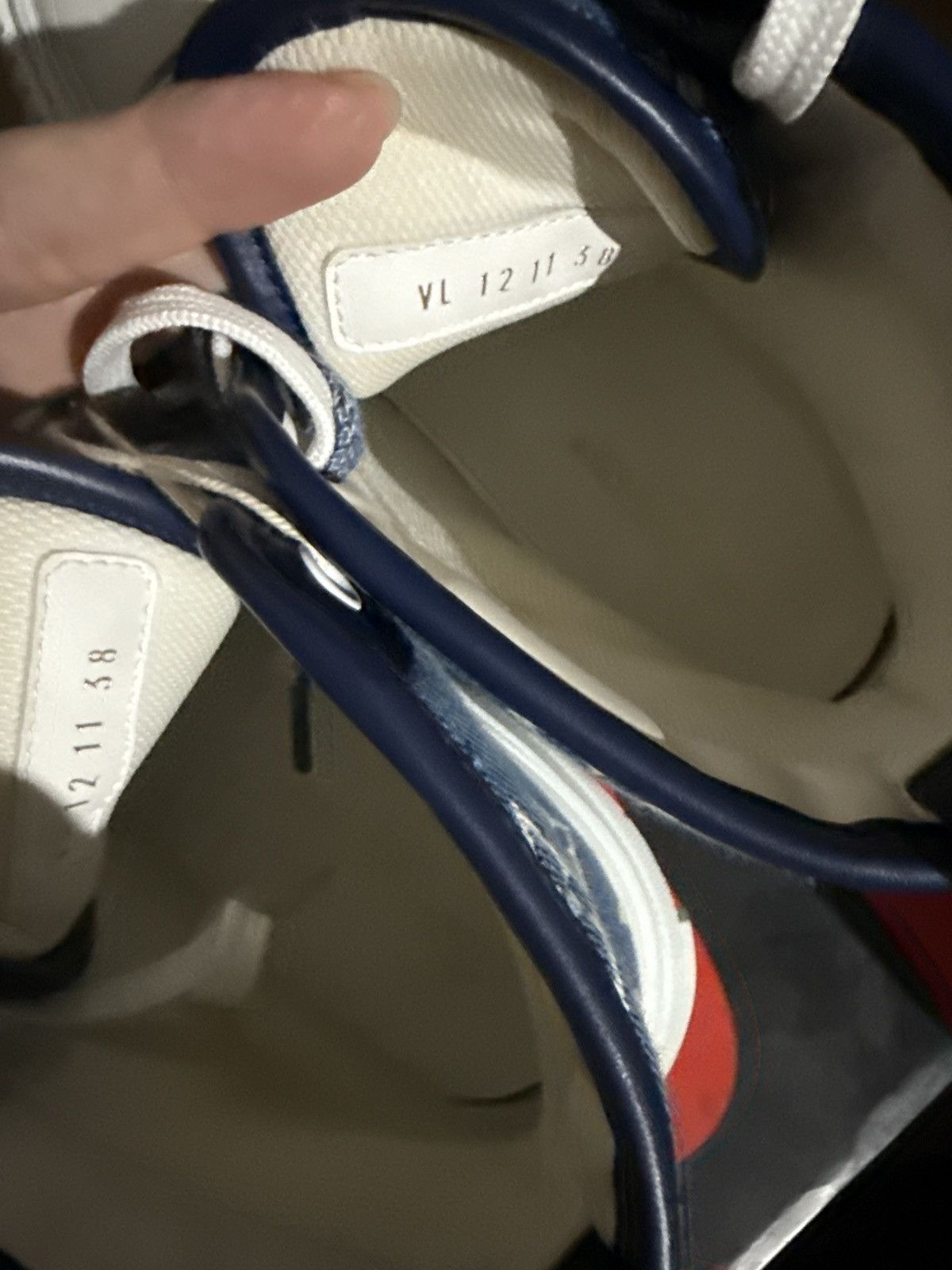 Louis Vuitton Louis Vuitton Squad Snickers Boot Monogram Denim NavyBlue Size US 8 / IT 38 - 24 Thumbnail