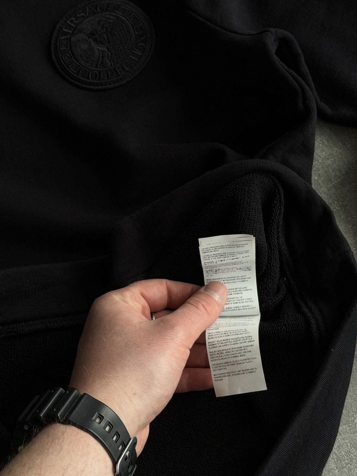Versace Versace Collection Medusa Black Sweatshirt size S Size US S / EU 44-46 / 1 - 8 Thumbnail