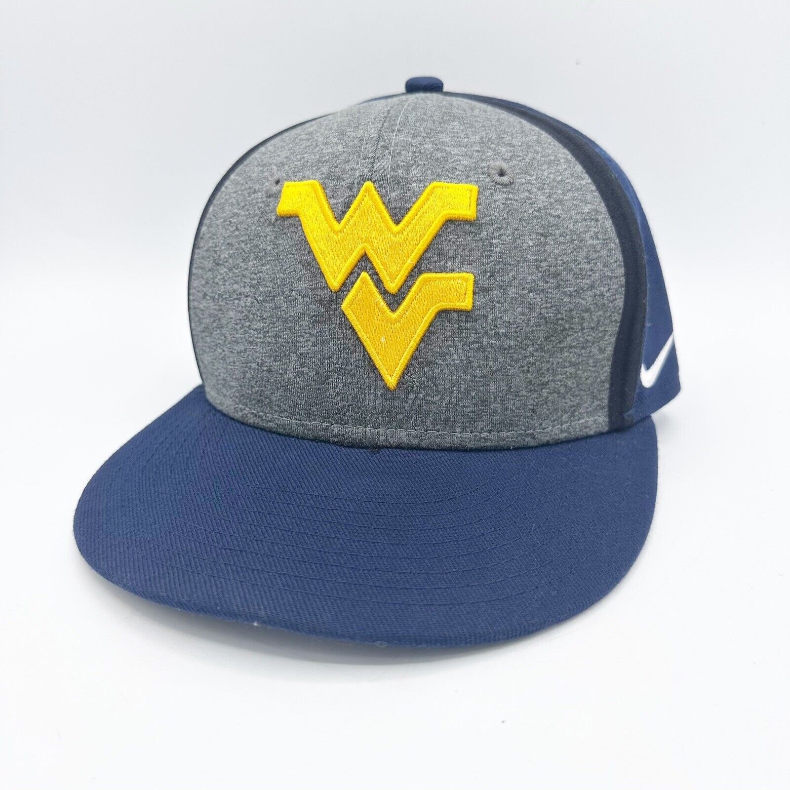 Nike West Virginia University Nike True StrapBack Flatbill Hat Size ONE SIZE - 1 Thumbnail