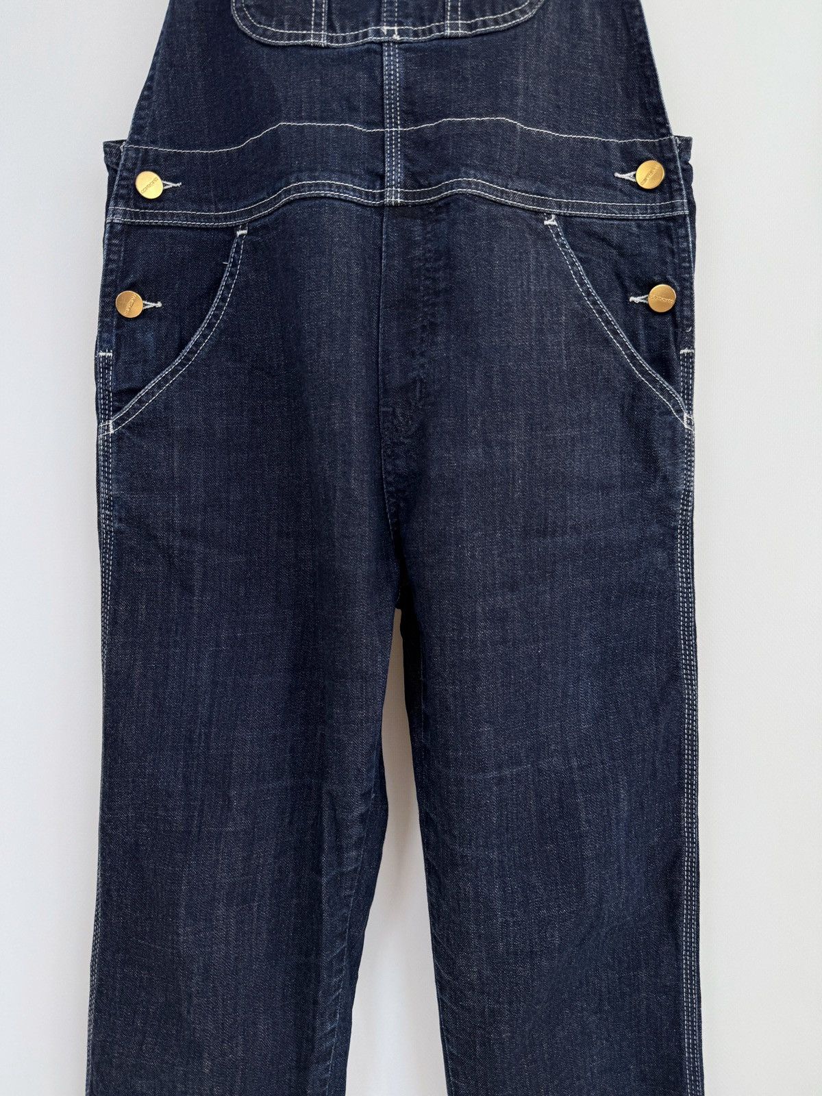 Carhartt Wip Carhartt WIP Womens Blue Rinsed Denim Bib Overalls S Size 27" / US 4 / IT 40 - 5 Thumbnail